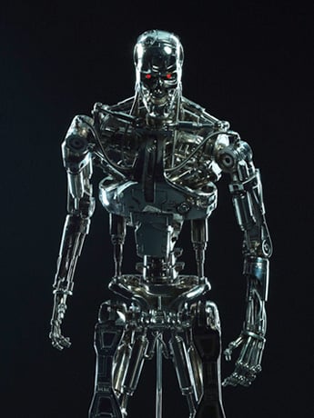 Image of The Terminator InArt T-800 Endoskeleton 1/6 Scale Collectible Action Figure