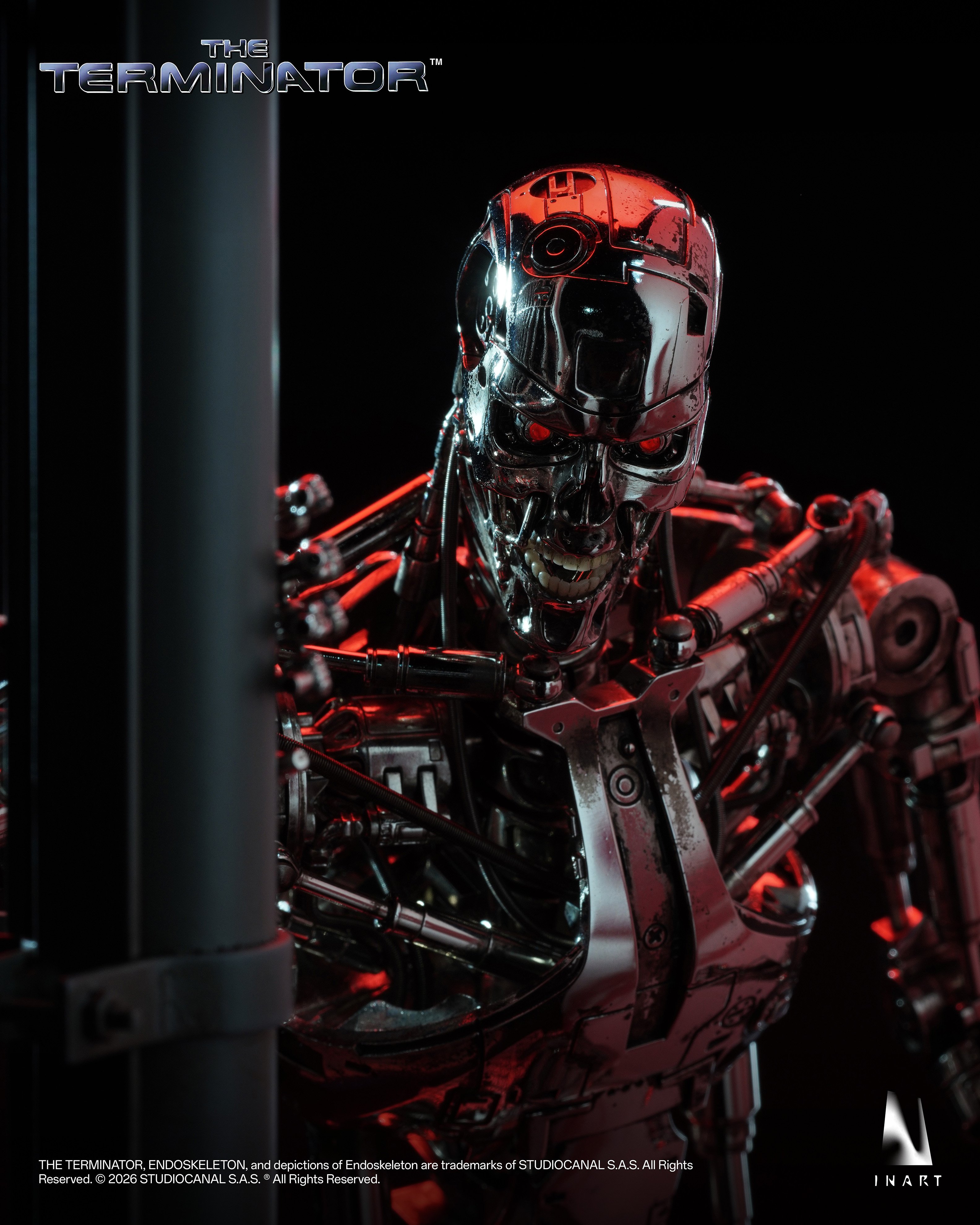 The Terminator InArt T-800 Endoskeleton 1/6 Scale Collectible Action Figure Gallery Image 21