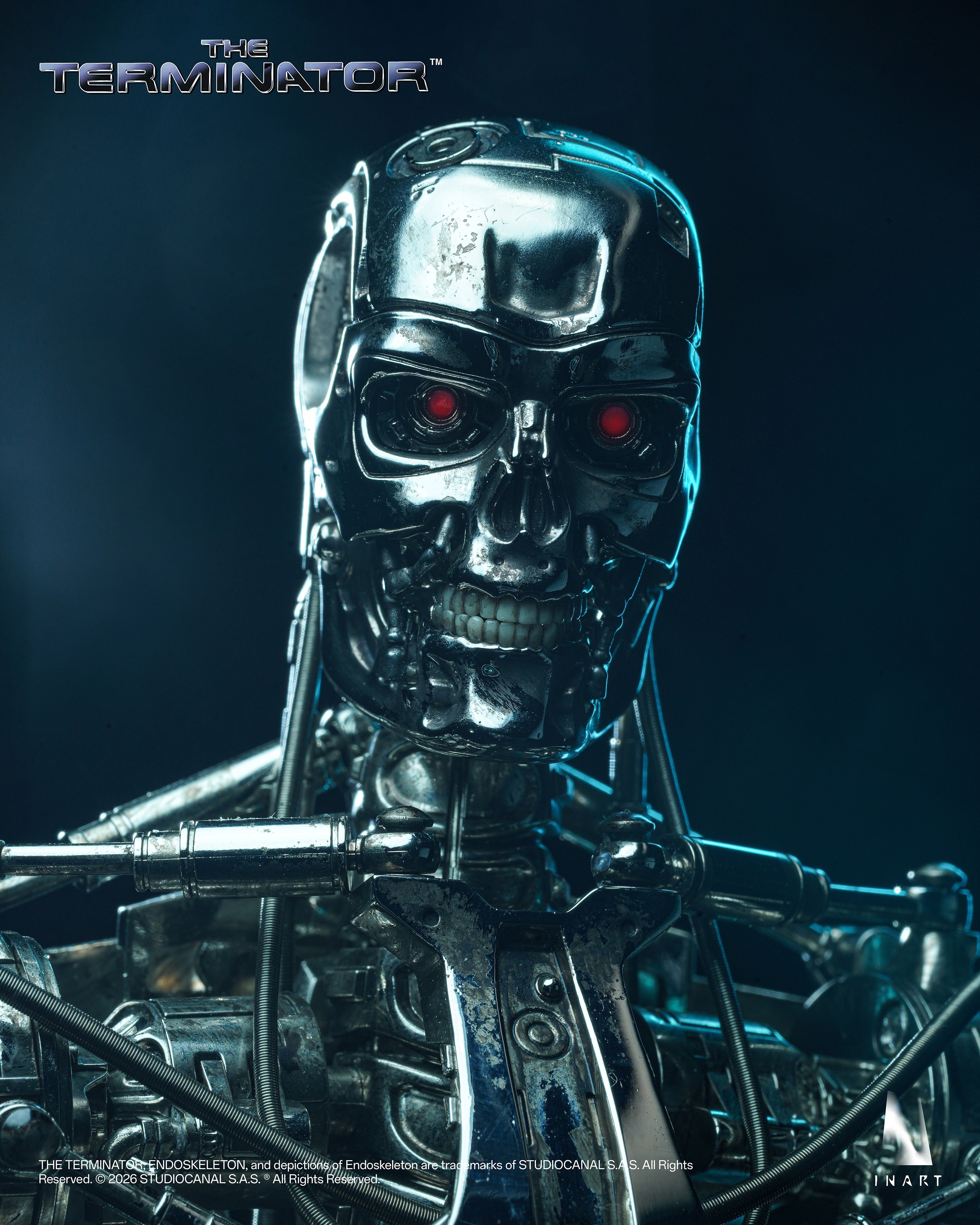 The Terminator InArt T-800 Endoskeleton 1/6 Scale Collectible Action Figure Gallery Image 16