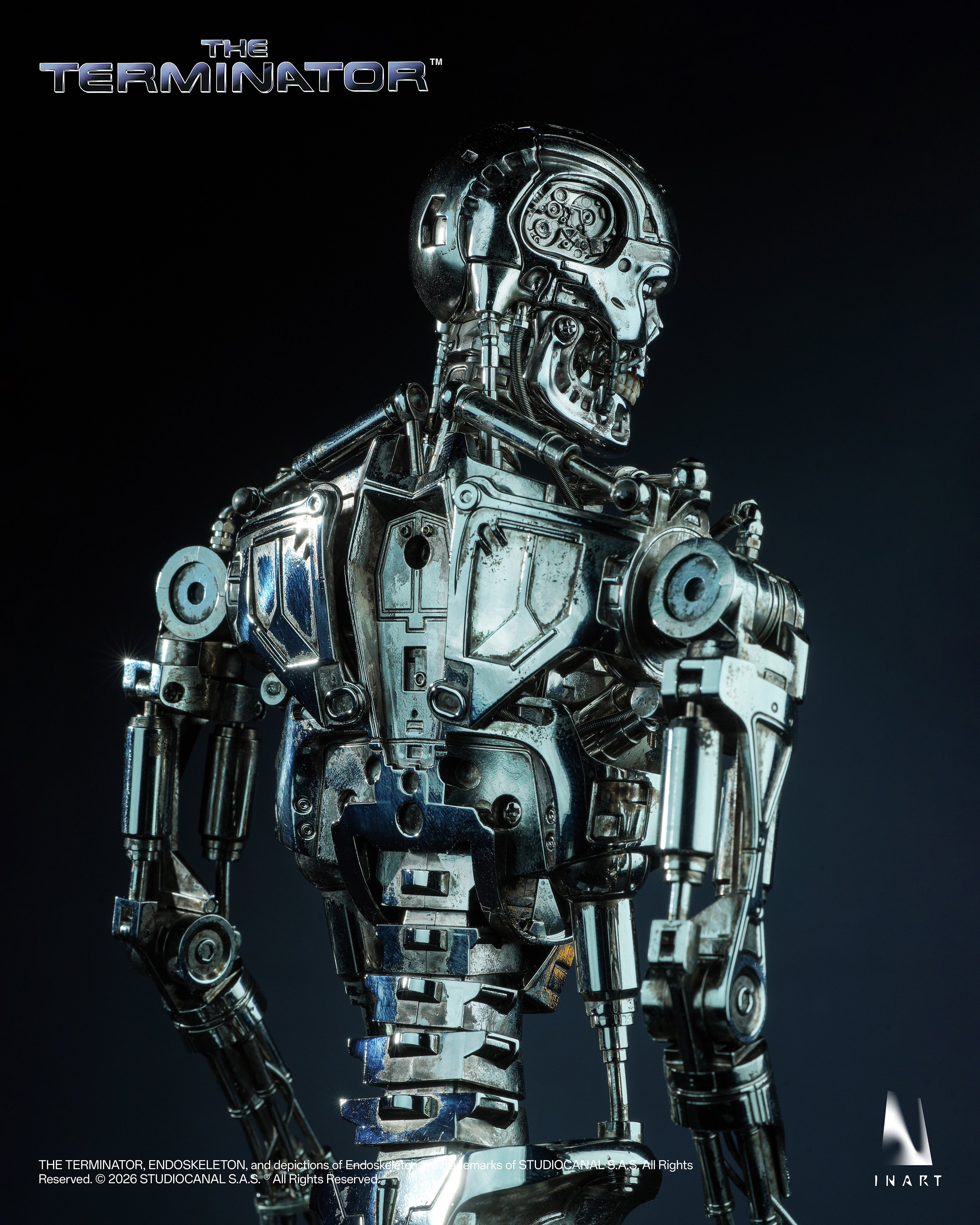 The Terminator InArt T-800 Endoskeleton 1/6 Scale Collectible Action Figure Gallery Image 11