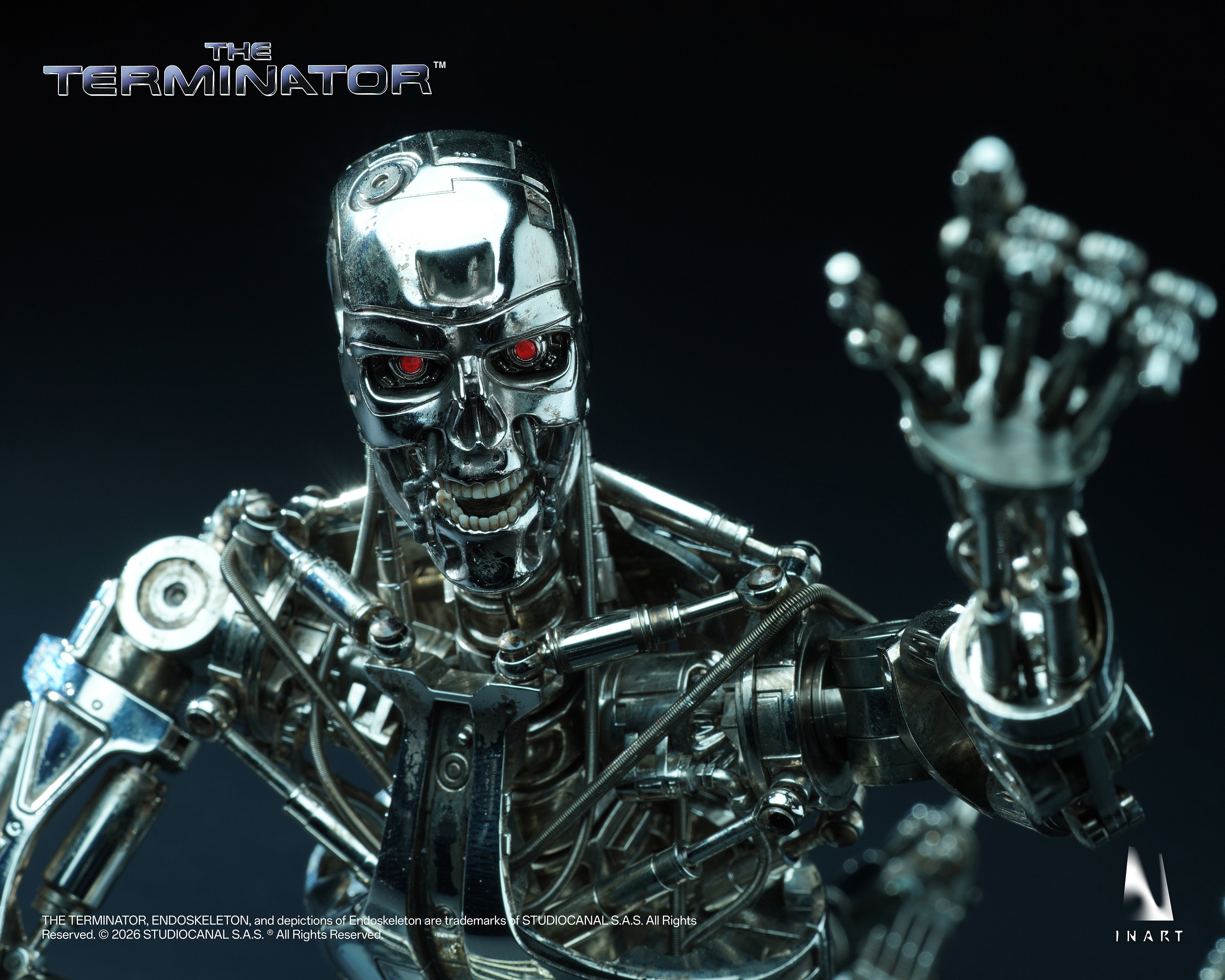 The Terminator InArt T-800 Endoskeleton 1/6 Scale Collectible Action Figure Gallery Image 27
