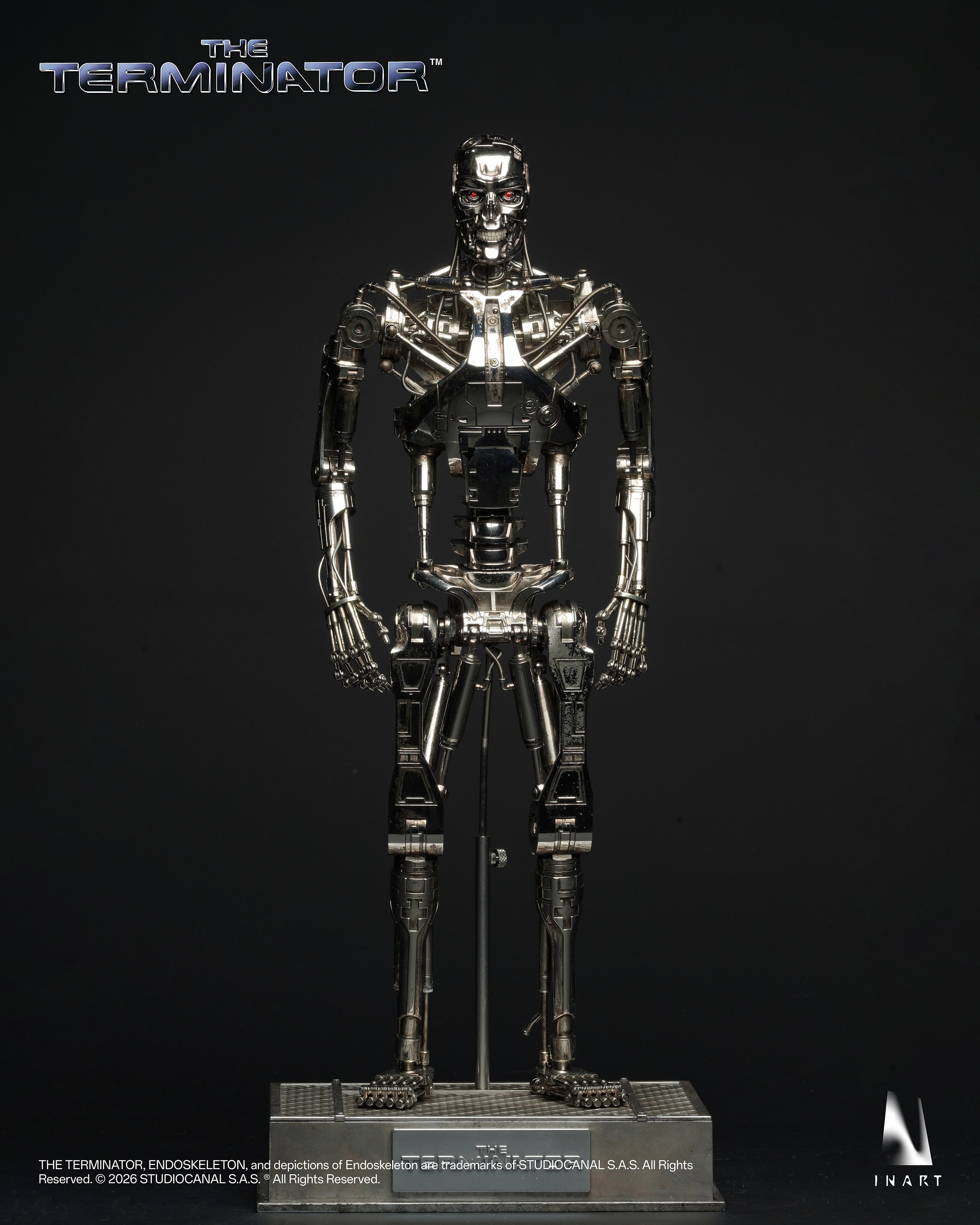 The Terminator InArt T-800 Endoskeleton 1/6 Scale Collectible Action Figure Gallery Image 3