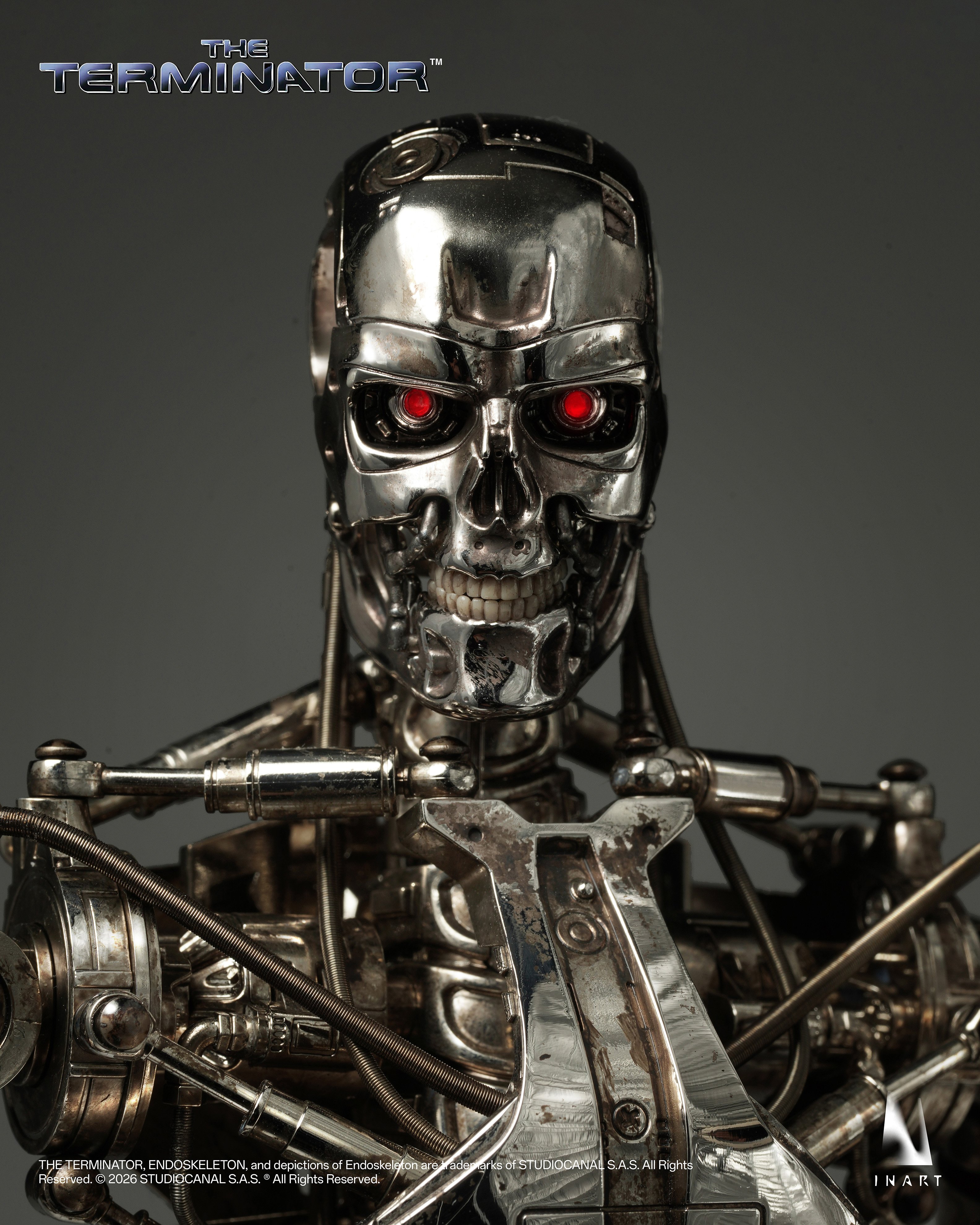 The Terminator InArt T-800 Endoskeleton 1/6 Scale Collectible Action Figure Gallery Image 18