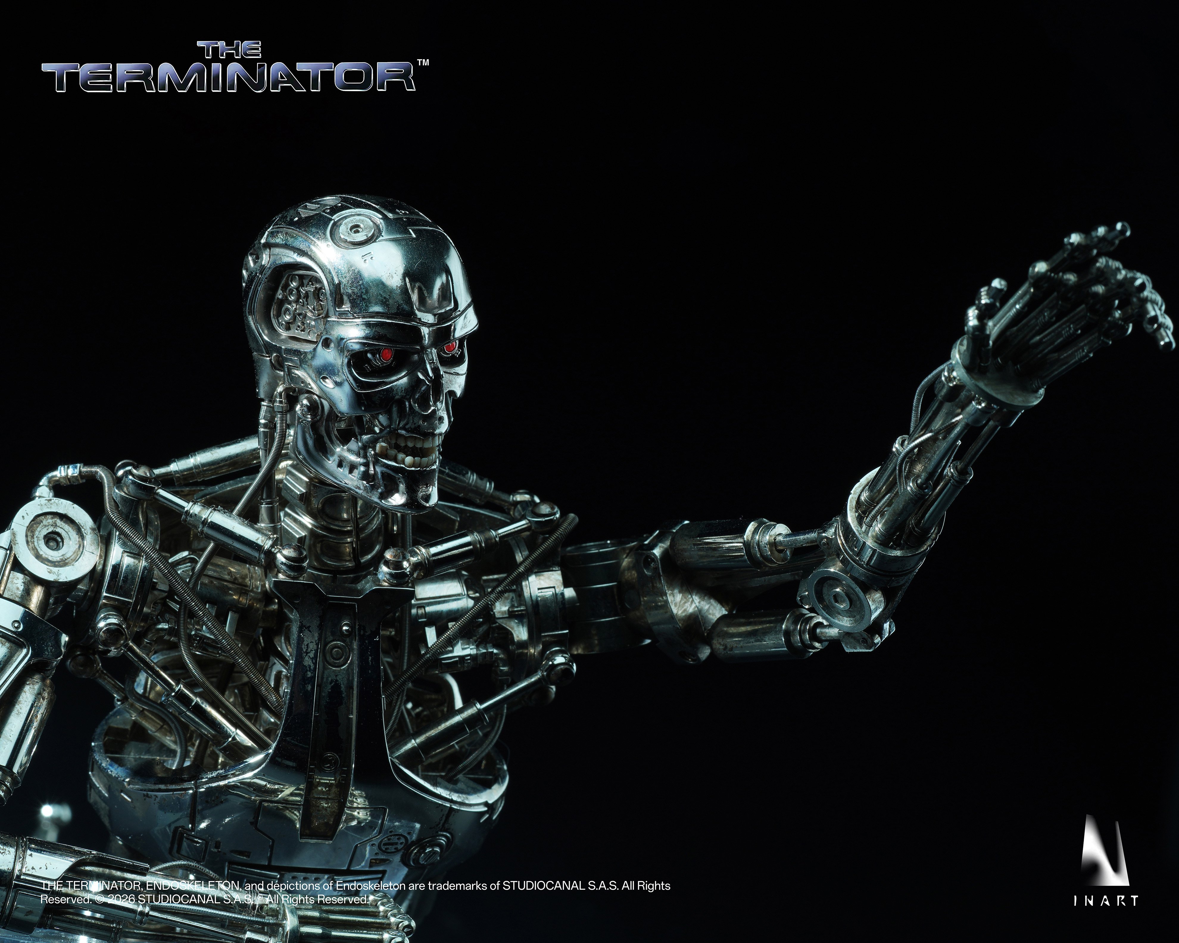 The Terminator InArt T-800 Endoskeleton 1/6 Scale Collectible Action Figure Gallery Image 25