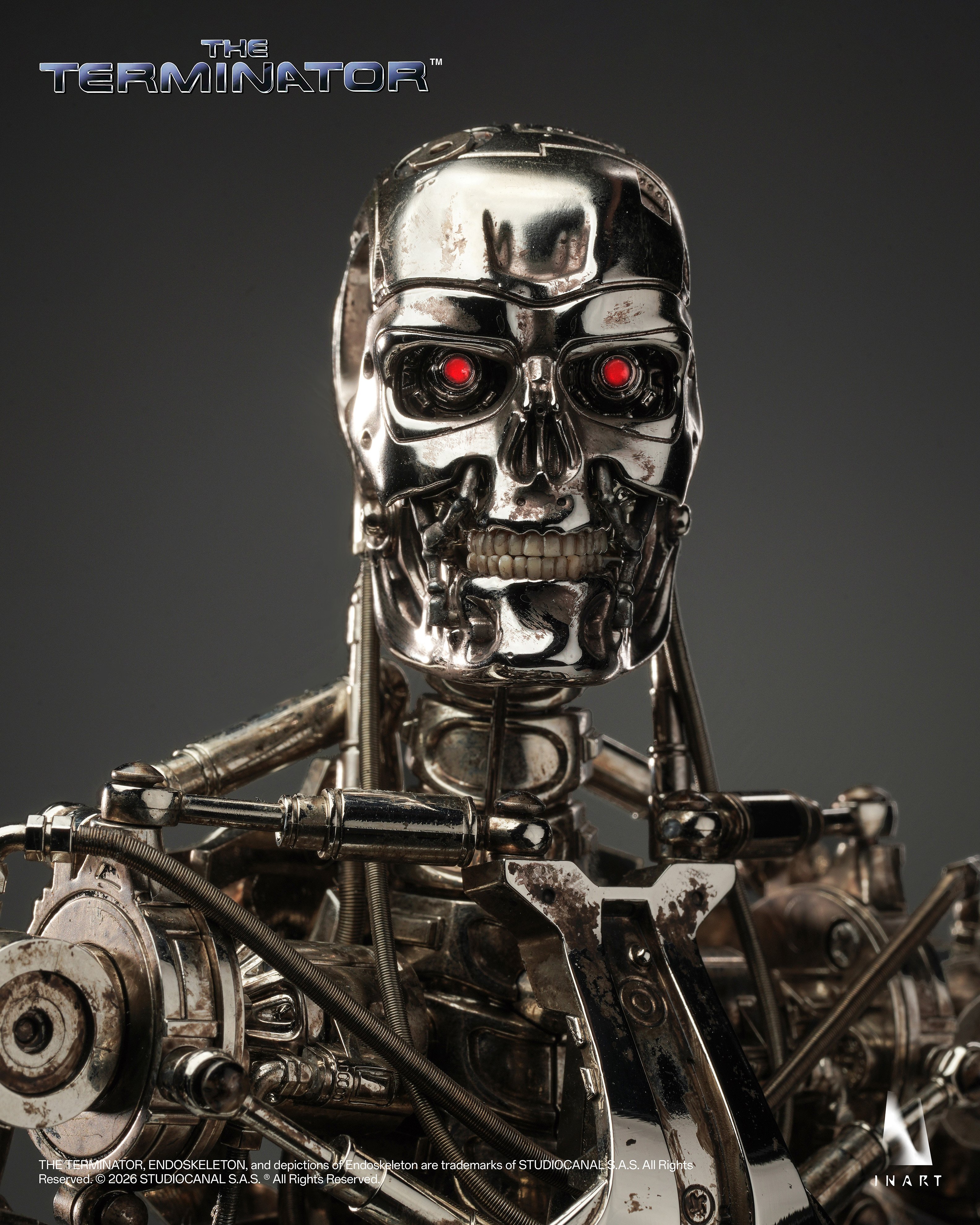 The Terminator InArt T-800 Endoskeleton 1/6 Scale Collectible Action Figure Gallery Image 20