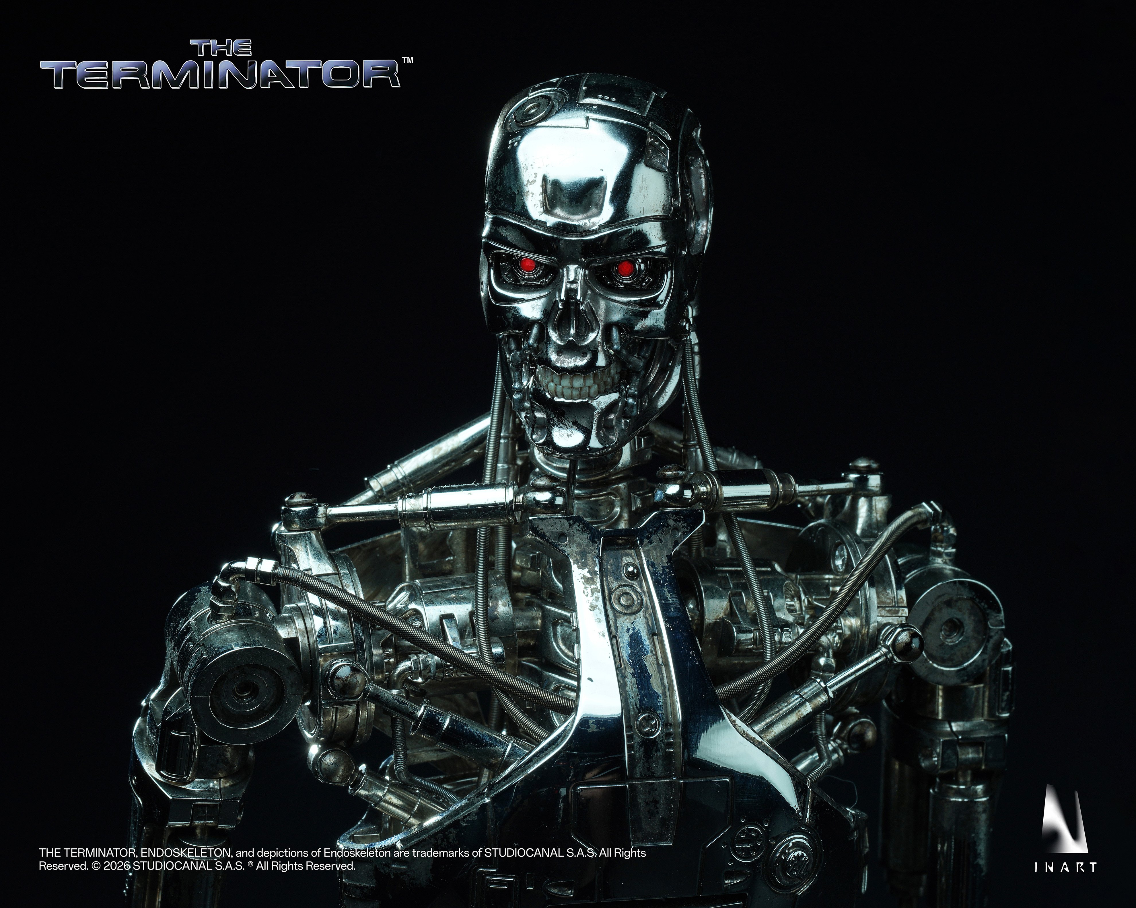 The Terminator InArt T-800 Endoskeleton 1/6 Scale Collectible Action Figure Gallery Image 26