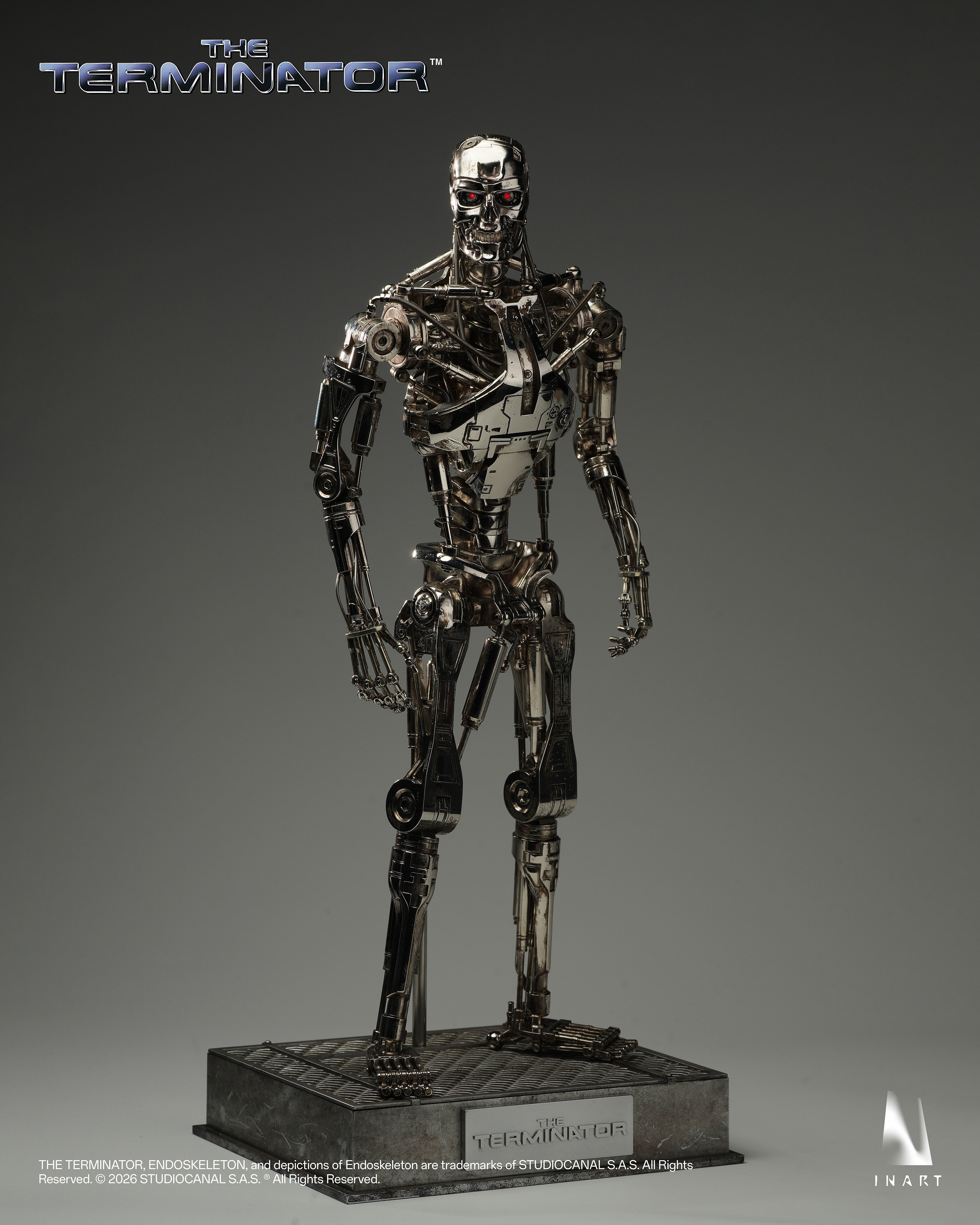 The Terminator InArt T-800 Endoskeleton 1/6 Scale Collectible Action Figure Gallery Image 6
