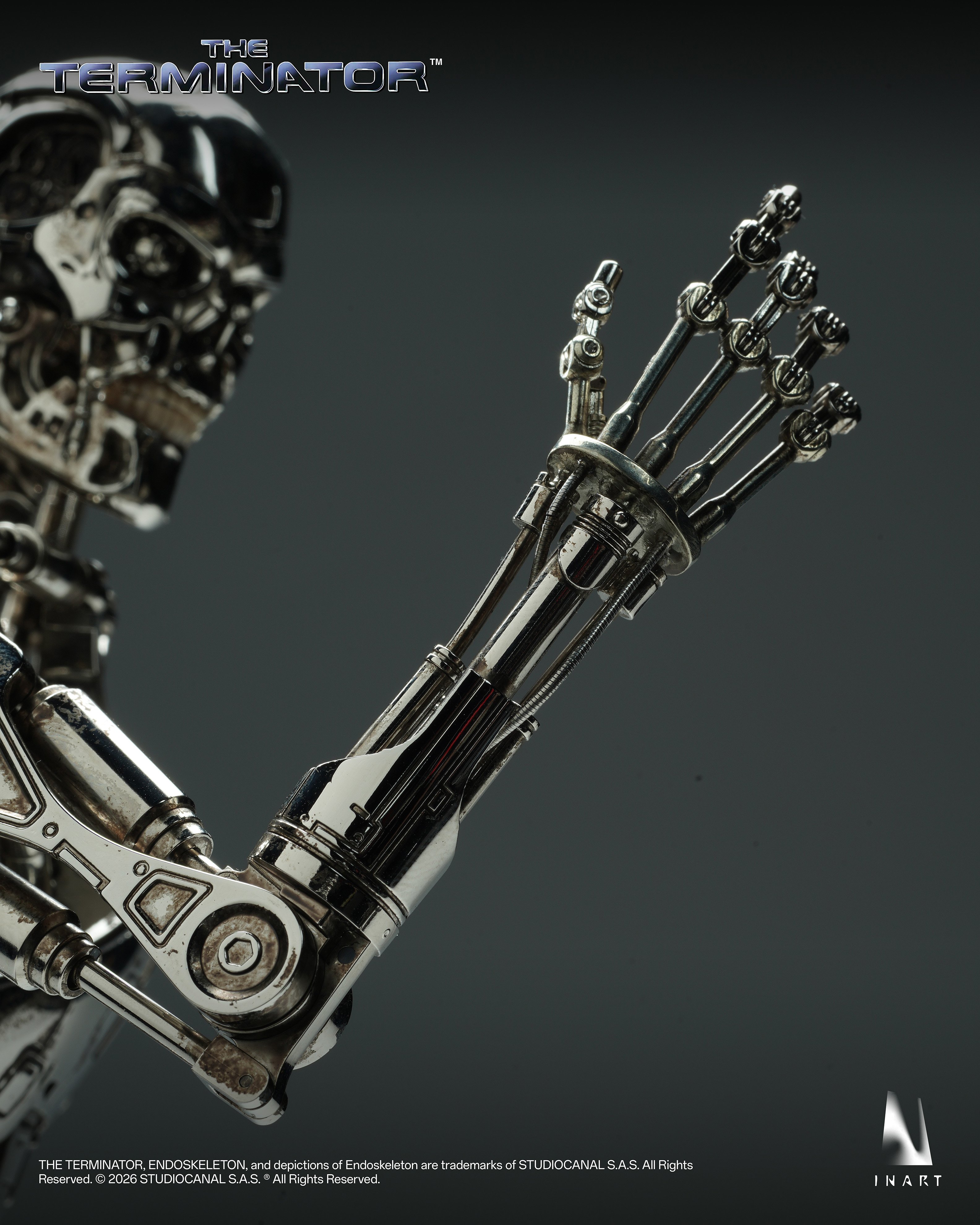 The Terminator InArt T-800 Endoskeleton 1/6 Scale Collectible Action Figure Gallery Image 33