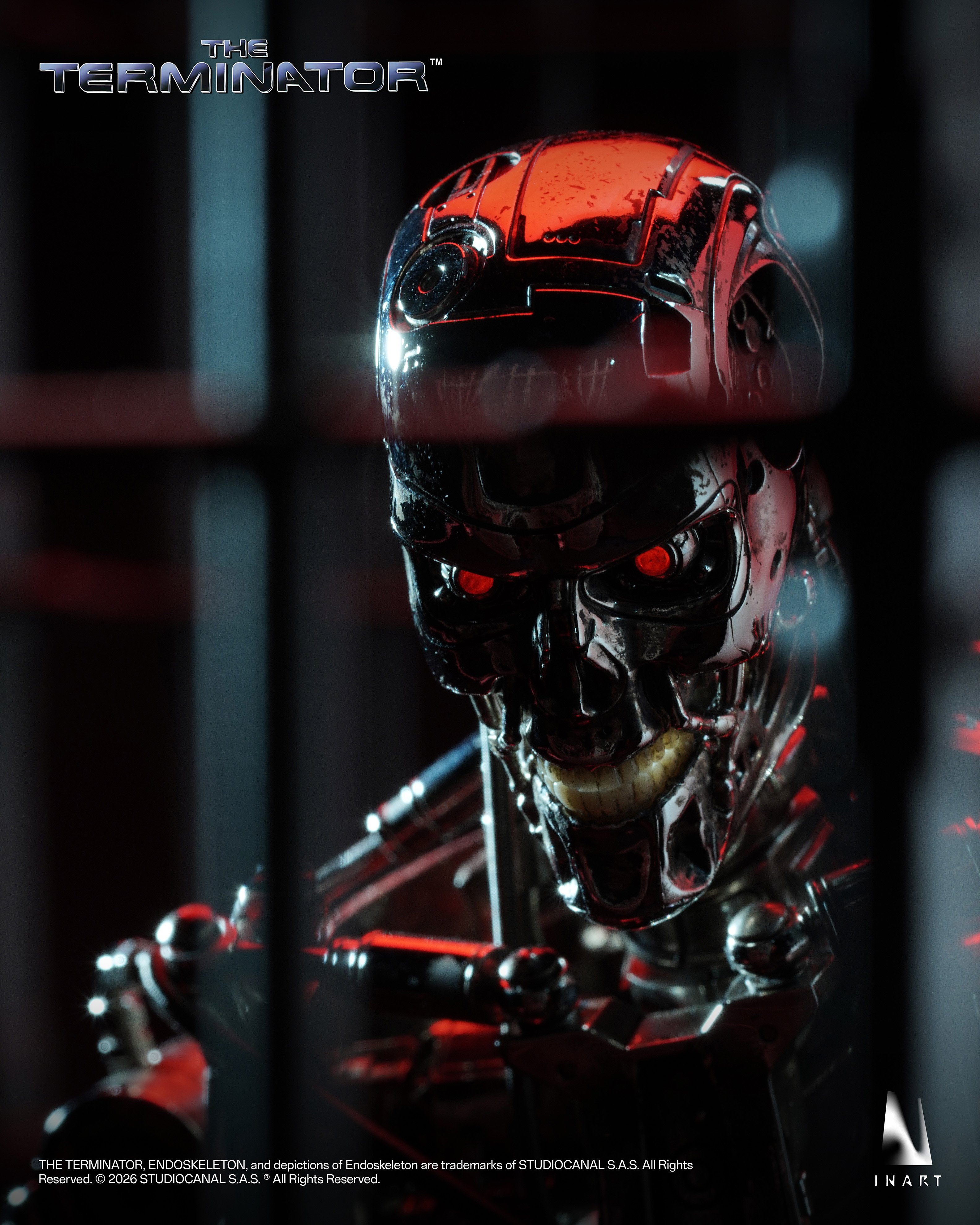 The Terminator InArt T-800 Endoskeleton 1/6 Scale Collectible Action Figure Gallery Image 23