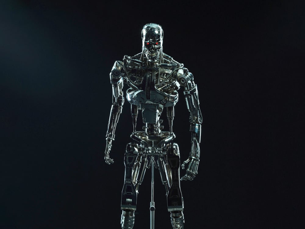 The Terminator InArt T-800 Endoskeleton 1/6 Scale Collectible Action Figure Gallery Image 1