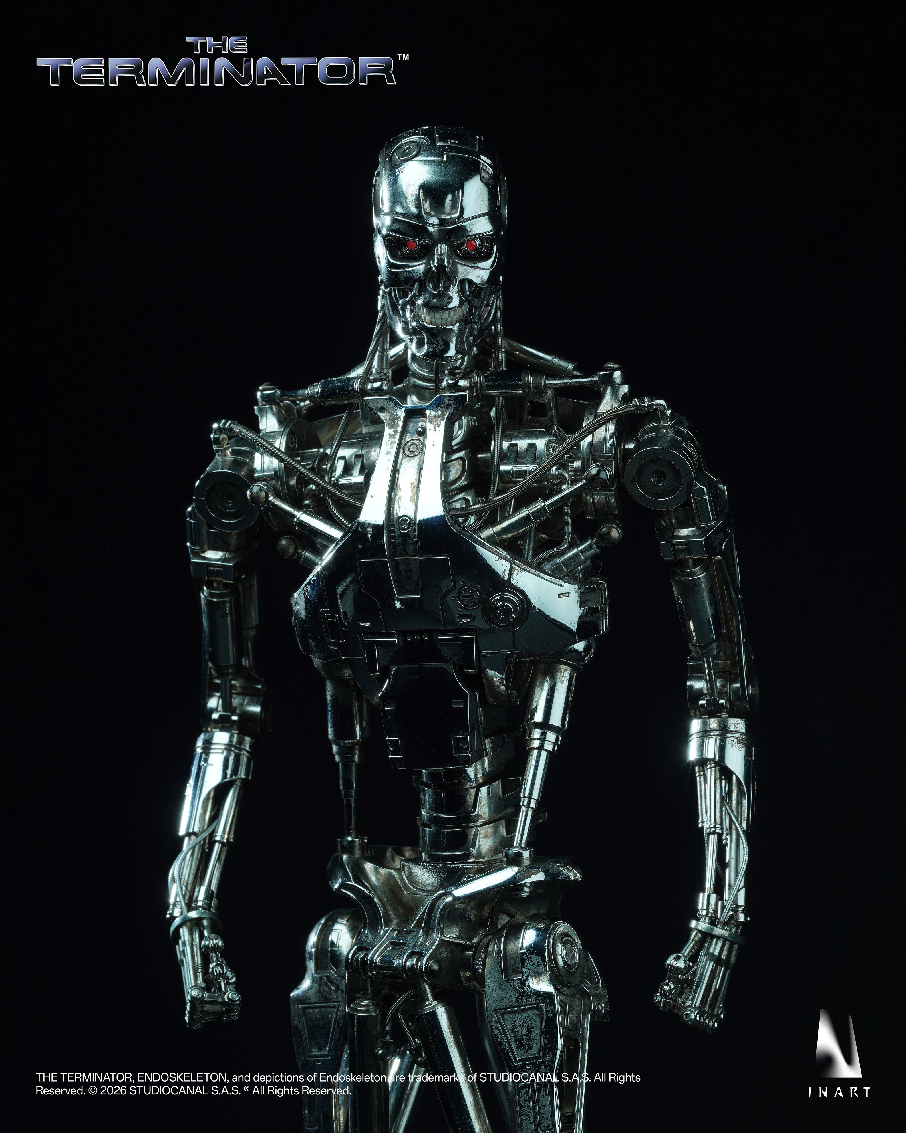 The Terminator InArt T-800 Endoskeleton 1/6 Scale Collectible Action Figure Gallery Image 10