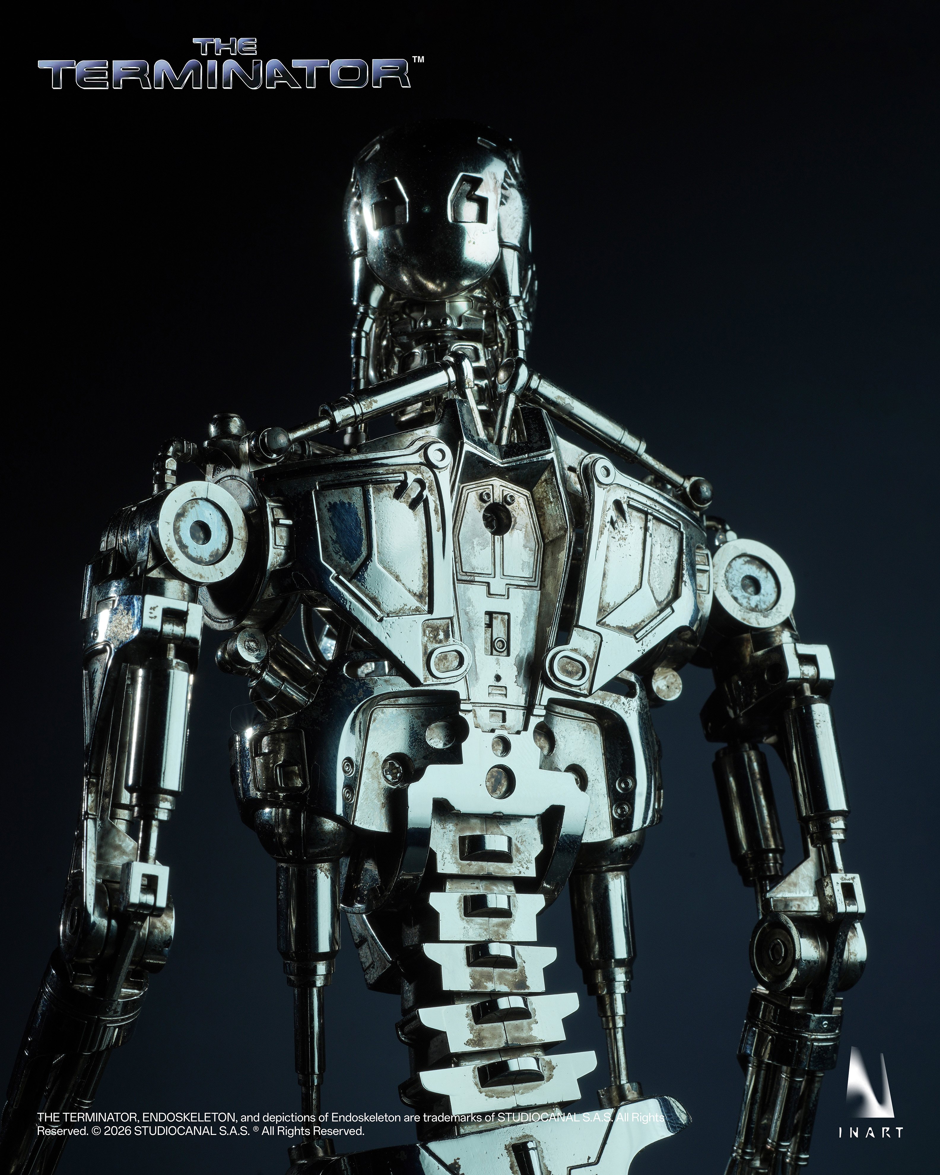 The Terminator InArt T-800 Endoskeleton 1/6 Scale Collectible Action Figure Gallery Image 12