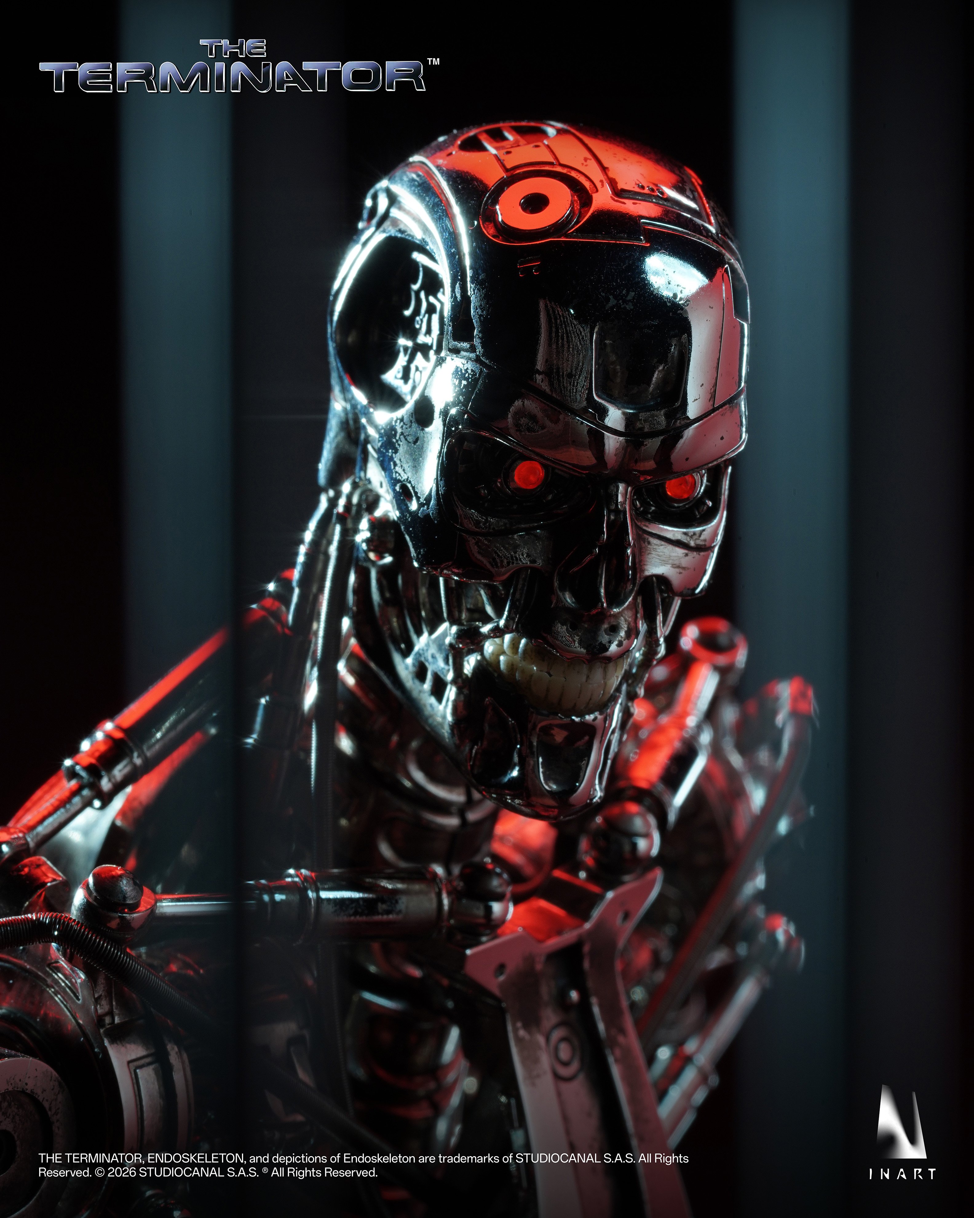 The Terminator InArt T-800 Endoskeleton 1/6 Scale Collectible Action Figure Gallery Image 24
