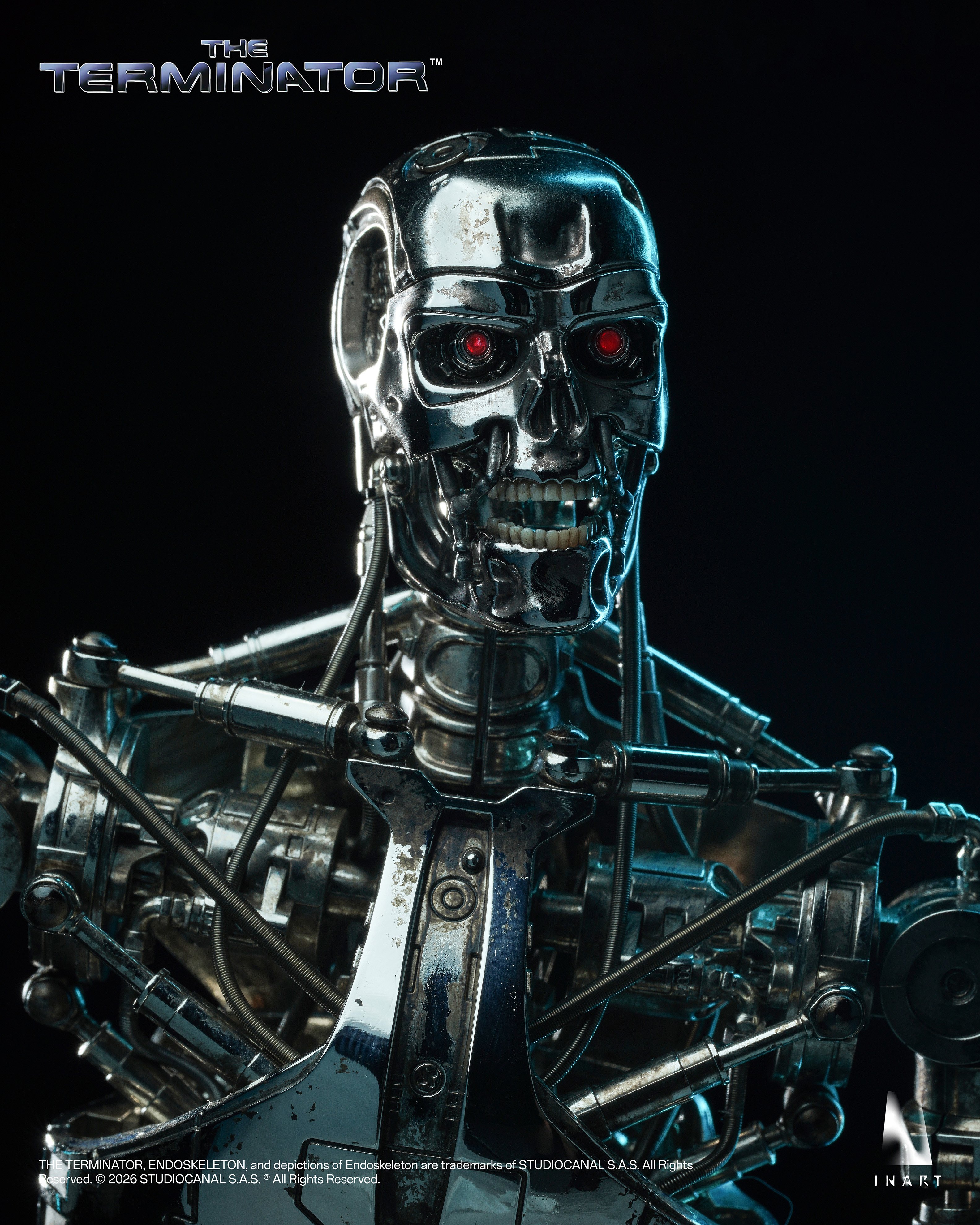 The Terminator InArt T-800 Endoskeleton 1/6 Scale Collectible Action Figure Gallery Image 14