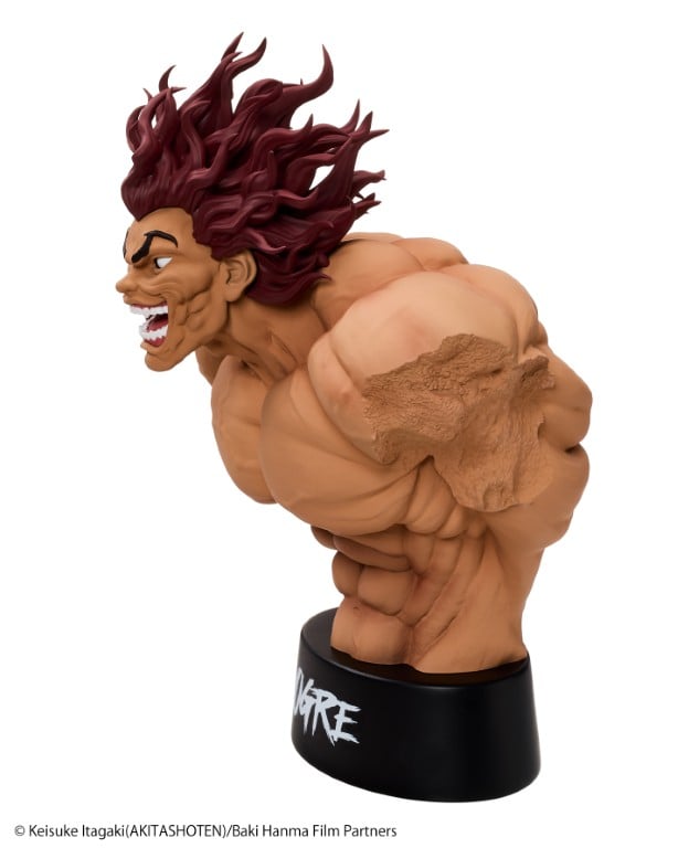 Baki The Grappler Taito Kuji Yujiro Hanma Bust Gallery Image 5