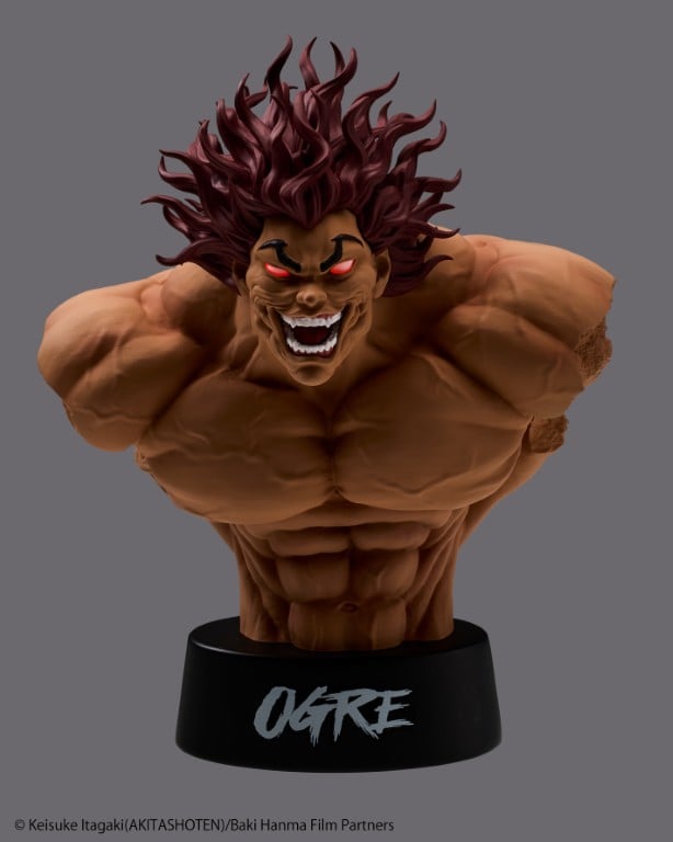 Baki The Grappler Taito Kuji Yujiro Hanma Bust Gallery Image 3