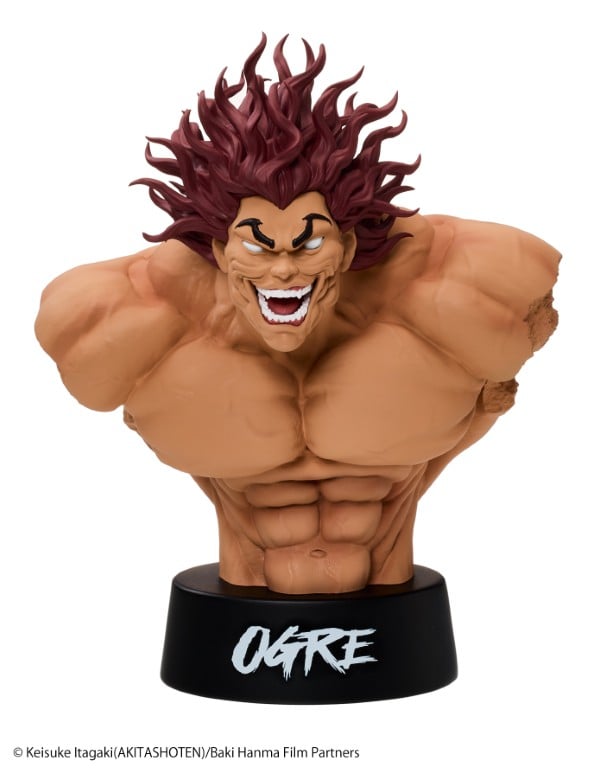 Baki The Grappler Taito Kuji Yujiro Hanma Bust Gallery Image 4