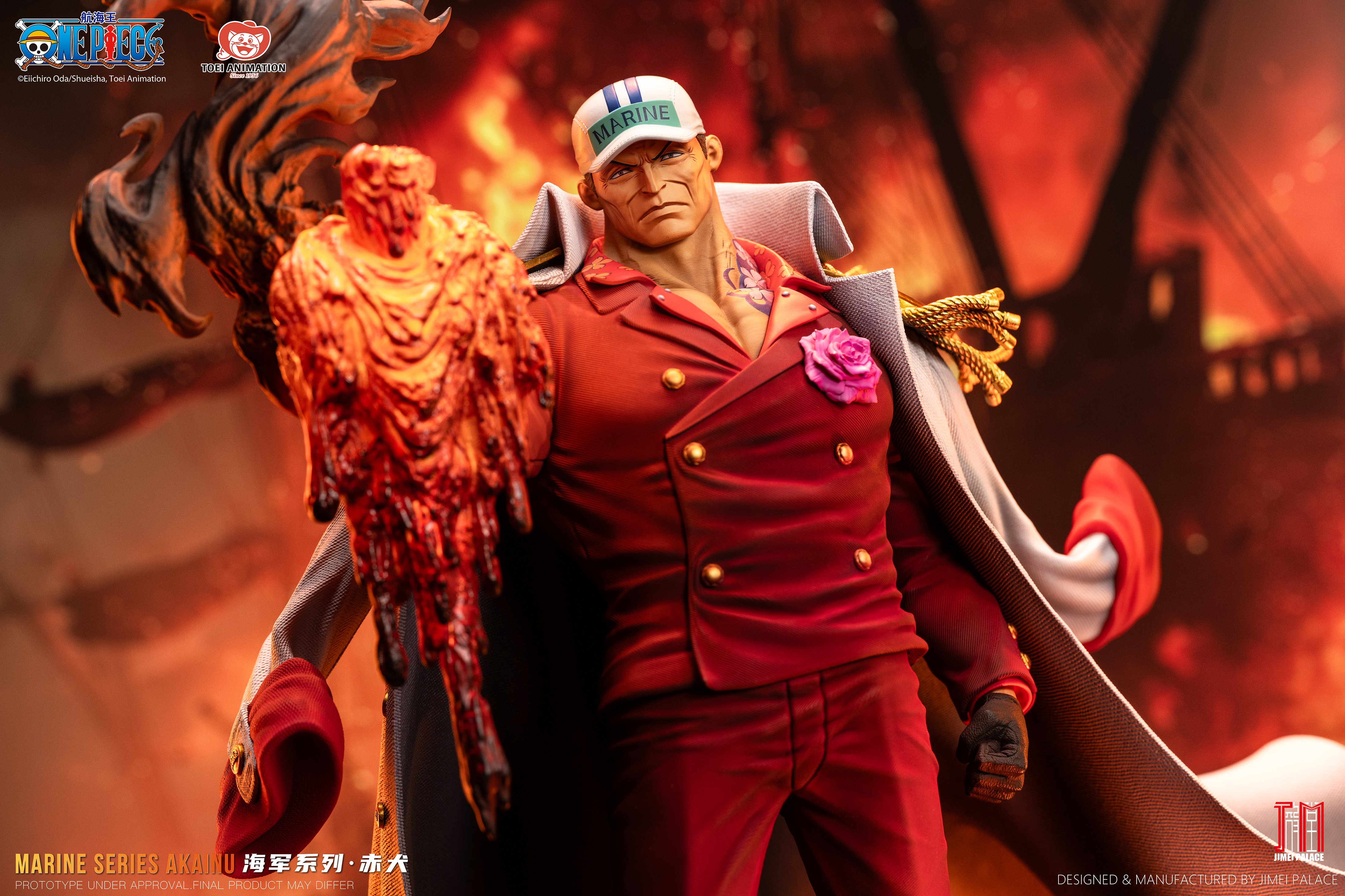 One Piece Legendary Marine Series Admiral Akainu (Echo Ver.) 1/6 Scale Limited Edition Statue Gallery Image 4