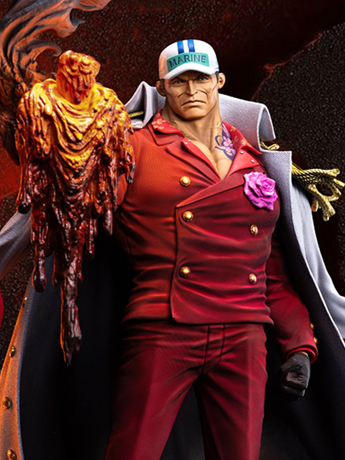 One Piece Legendary Marine Series Admiral Akainu (Echo Ver.) 1/6 Scale Limited Edition Statue Gallery Image 2