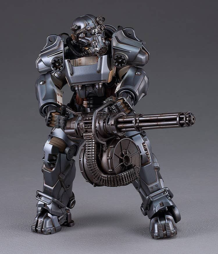 Fallout PLAMATEA T-60 Power Armor Model Kit Gallery Image 16