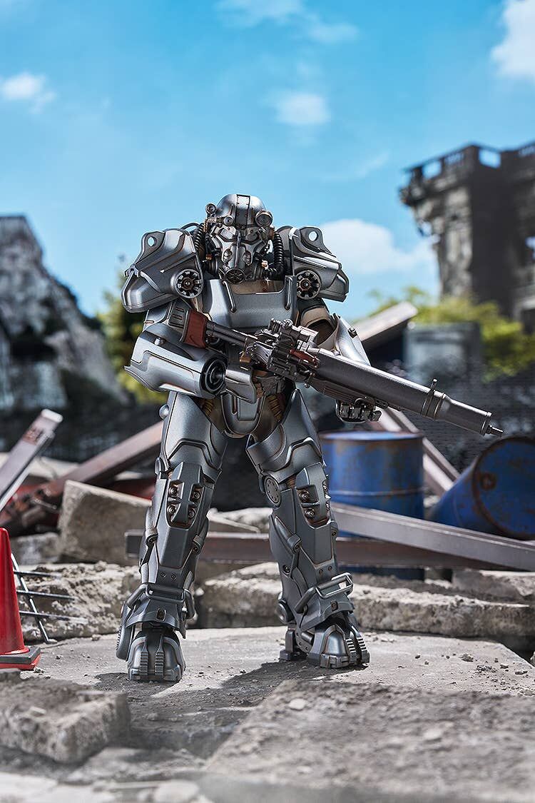 Fallout PLAMATEA T-60 Power Armor Model Kit Gallery Image 7