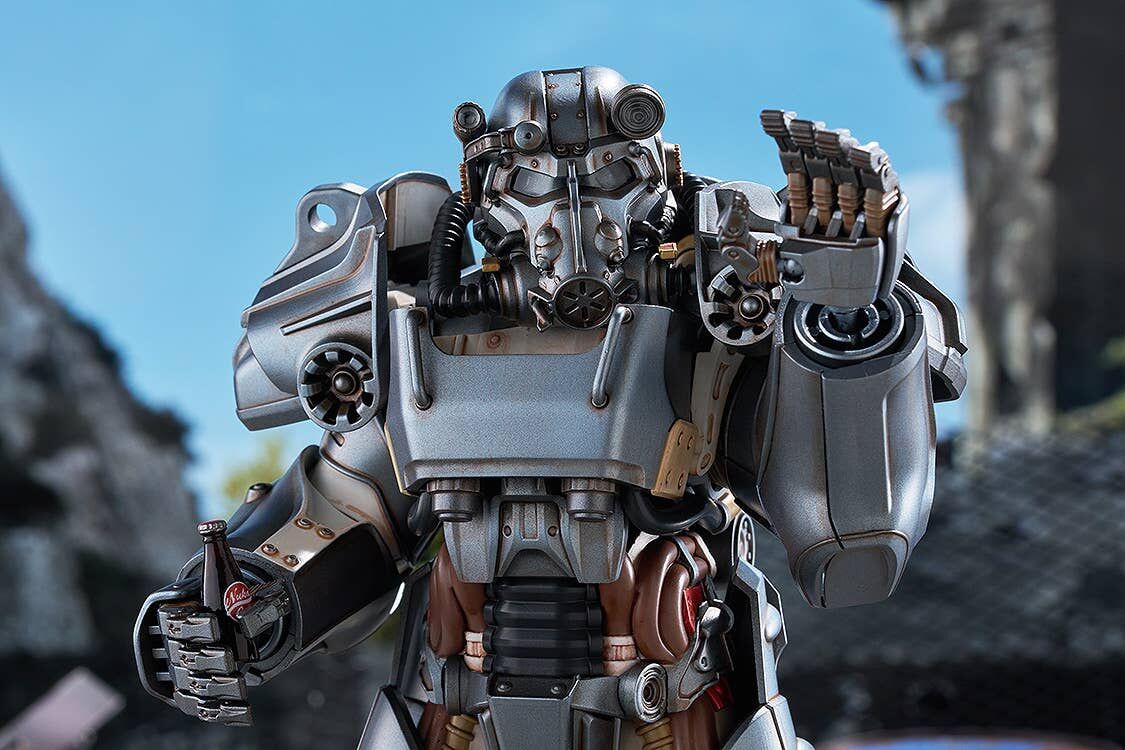 Fallout PLAMATEA T-60 Power Armor Model Kit Gallery Image 9