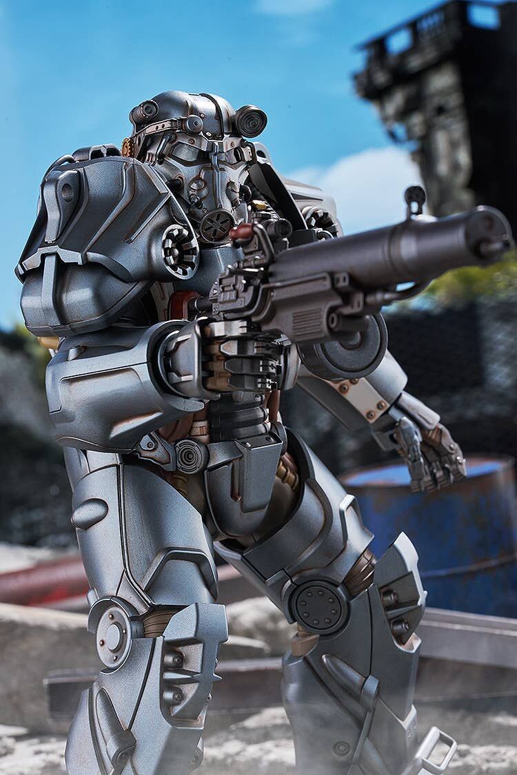 Fallout PLAMATEA T-60 Power Armor Model Kit Gallery Image 8