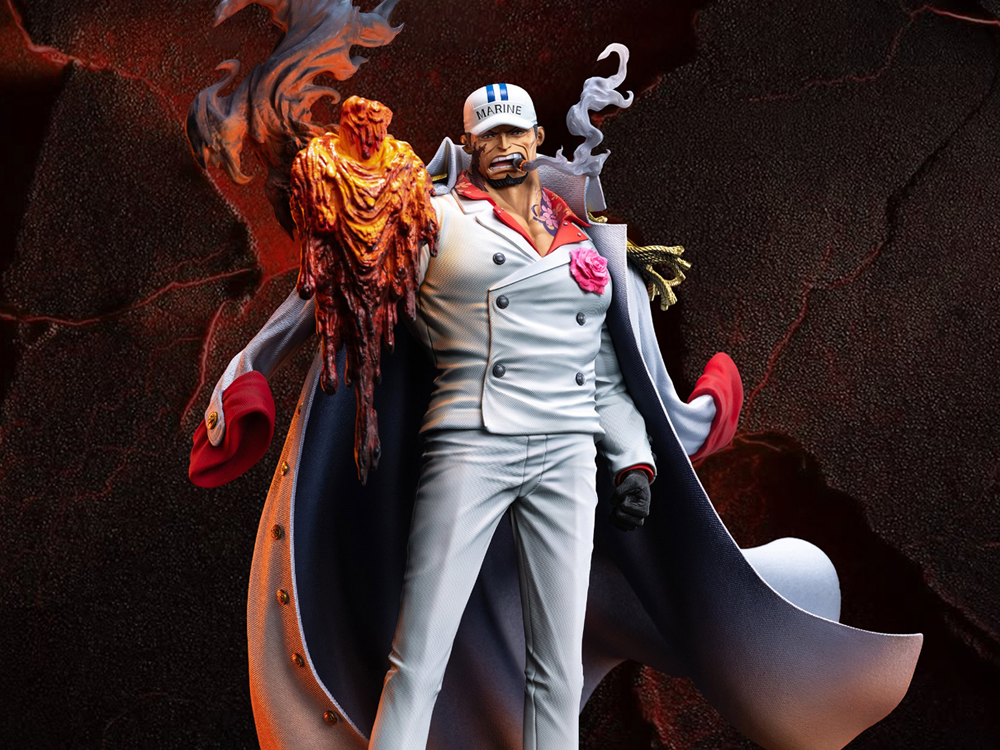 One Piece Legendary Marine Series Fleet Admiral Akainu (Echo Ver.) 1/6 Scale Limited Edition Statue Gallery Image 1