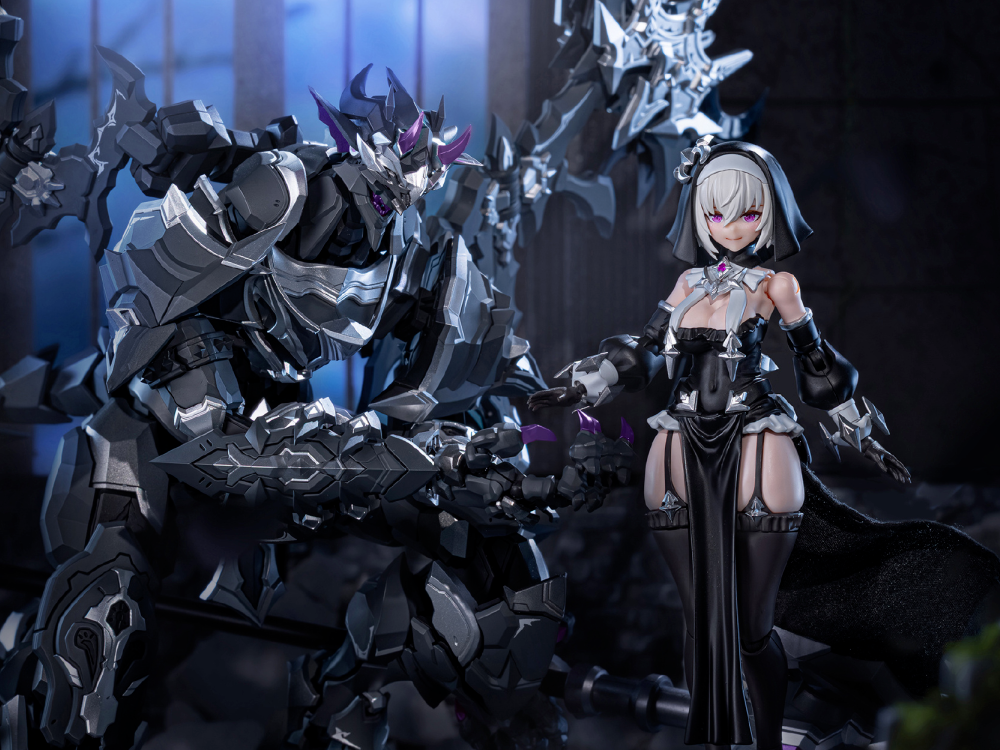 The Sin of Dark Moon Black Moon Lilithia & Sin Statue Gord 1/12 Scale Model Kit (With Bonus) Gallery Image 1