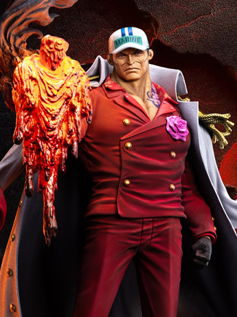 One Piece Legendary Marine Series Admiral Akainu (Premium Ver.) 1/6 Scale Limited Edition Statue Gallery Image 2