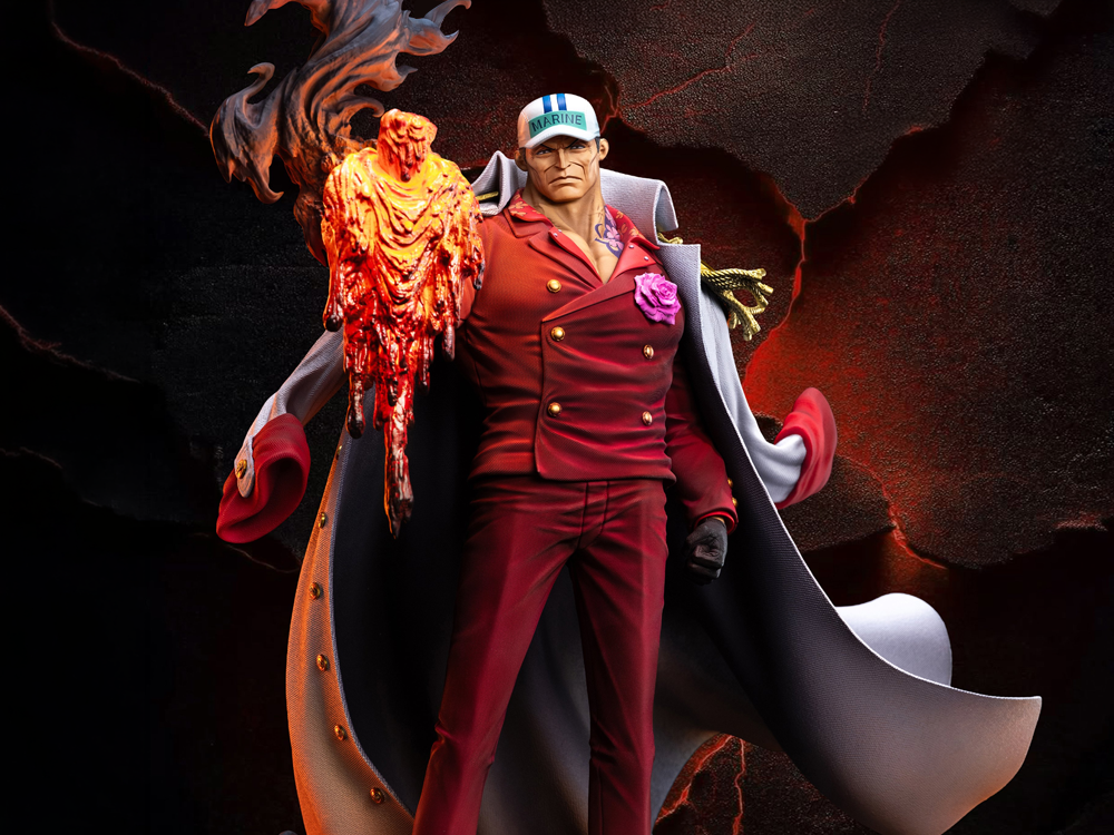 One Piece Legendary Marine Series Admiral Akainu (Premium Ver.) 1/6 Scale Limited Edition Statue Gallery Image 1