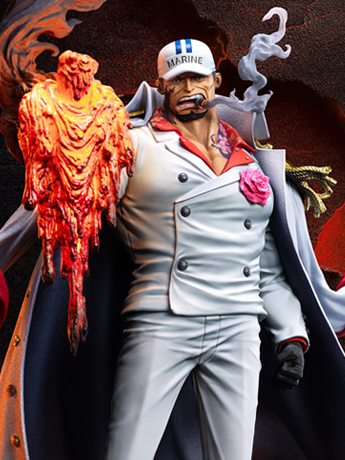 One Piece Legendary Marine Series Fleet Admiral Akainu (Premium Ver.) 1/6 Scale Limited Edition Statue Gallery Image 2