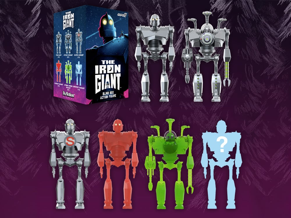 The Iron Giant ReAction Random Figure Gallery Image 1