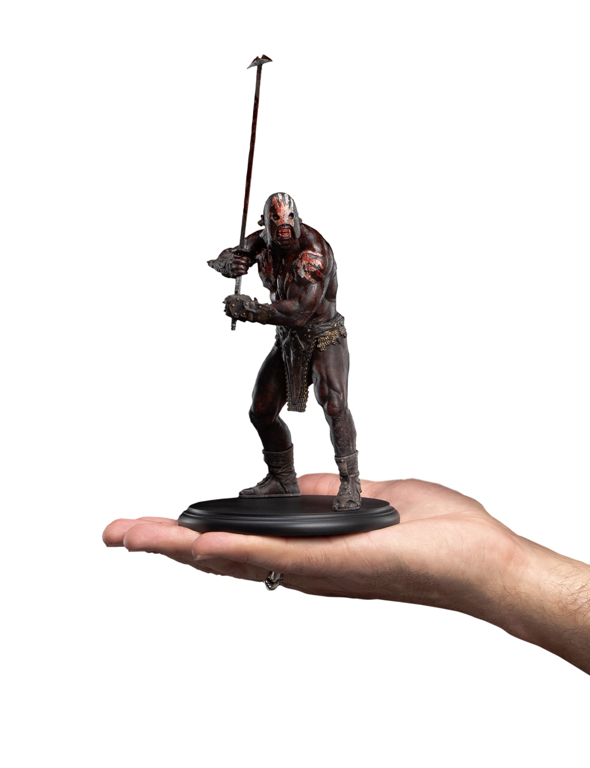 The Lord of the Rings Trilogy Uruk-hai Berserker Miniature Statue Gallery Image 14