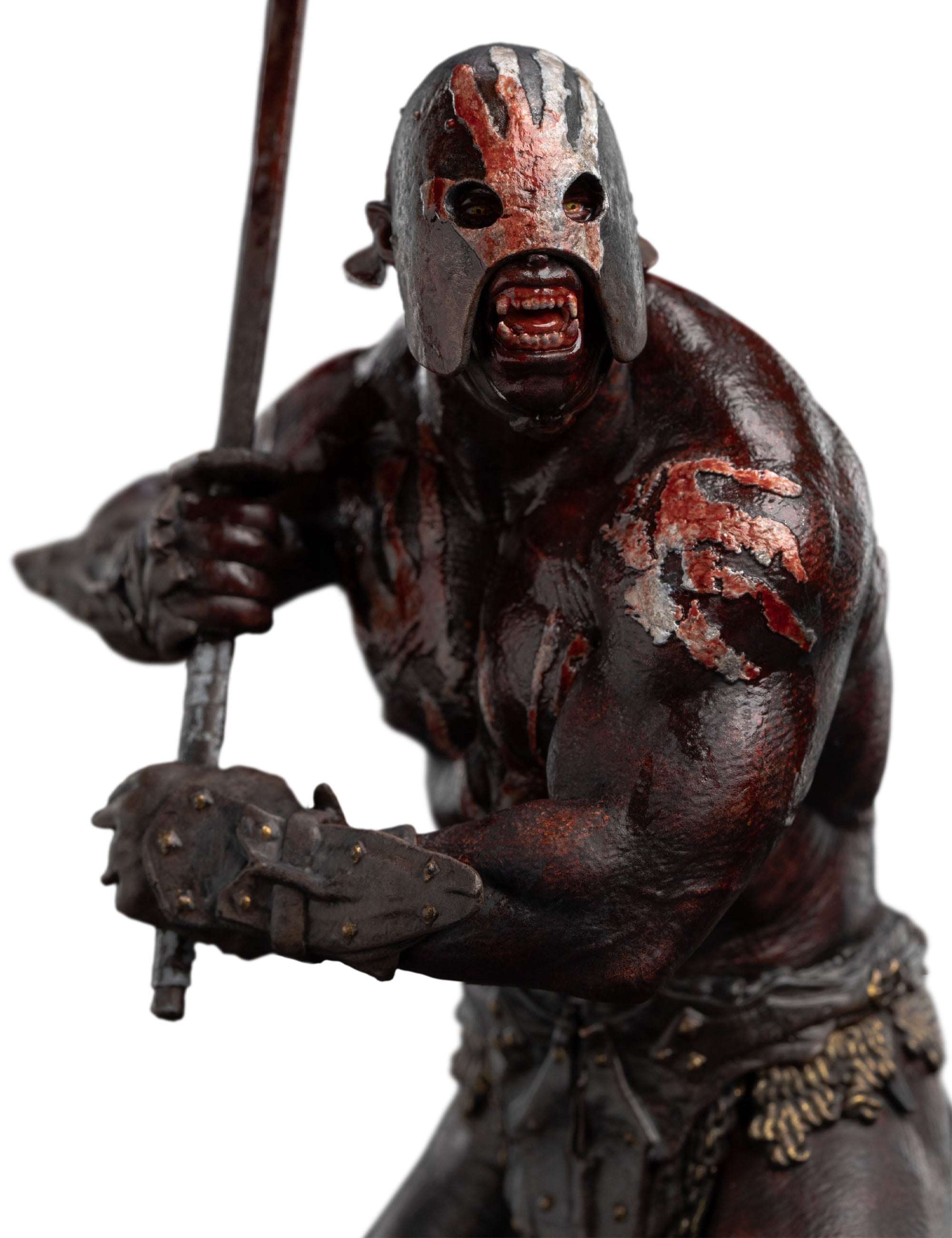 The Lord of the Rings Trilogy Uruk-hai Berserker Miniature Statue Gallery Image 12