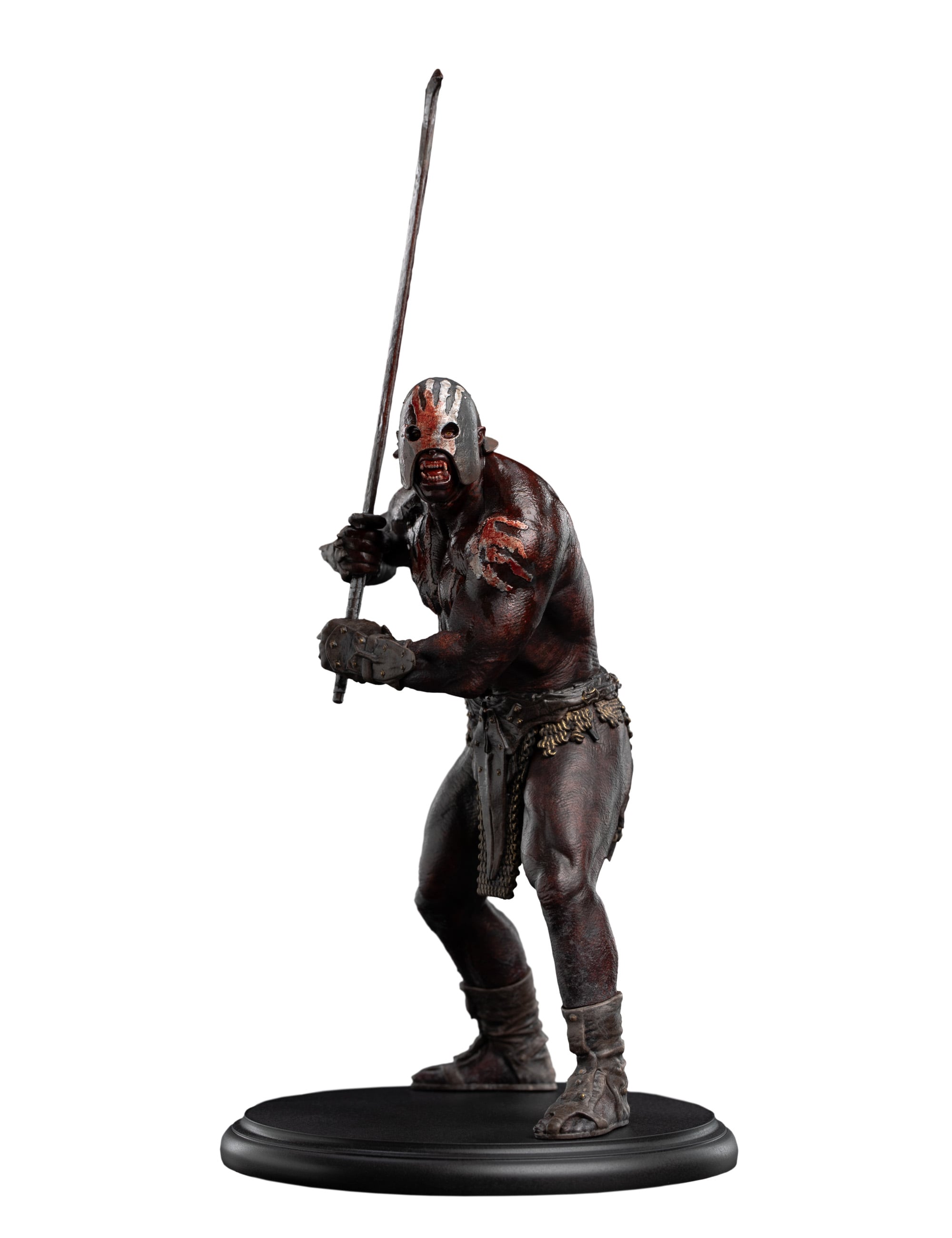 The Lord of the Rings Trilogy Uruk-hai Berserker Miniature Statue Gallery Image 5
