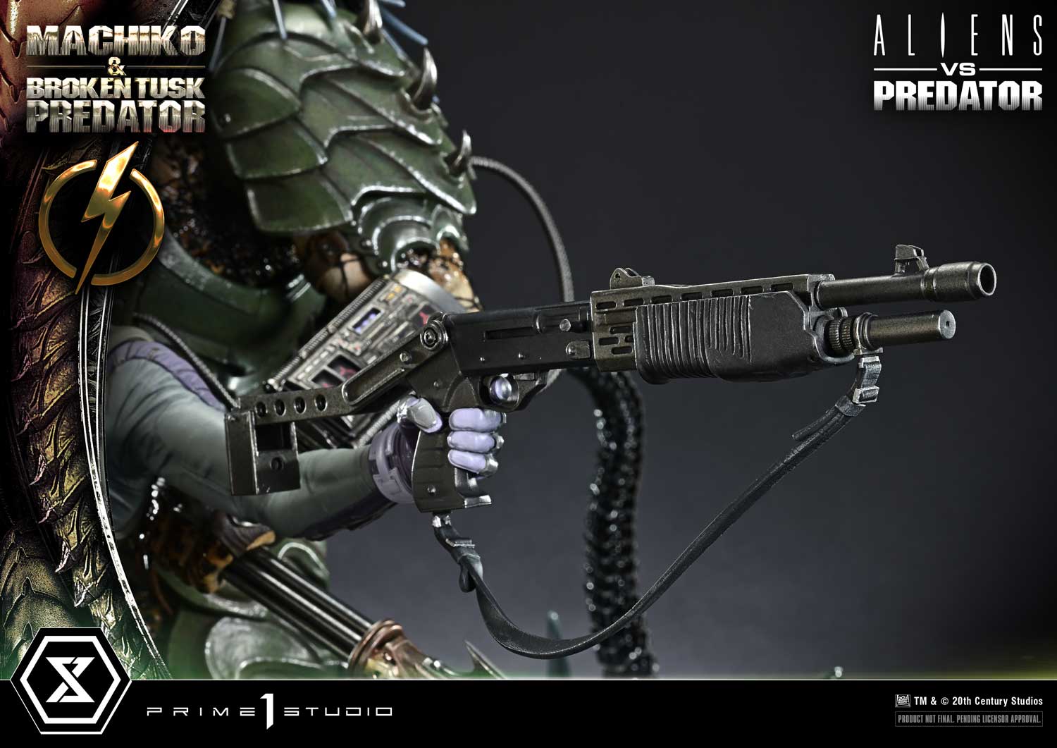 Aliens vs. Predator Ultimate Premium Masterline Machiko & Broken Tusk Predator 1/4 Scale Statue Gallery Image 27