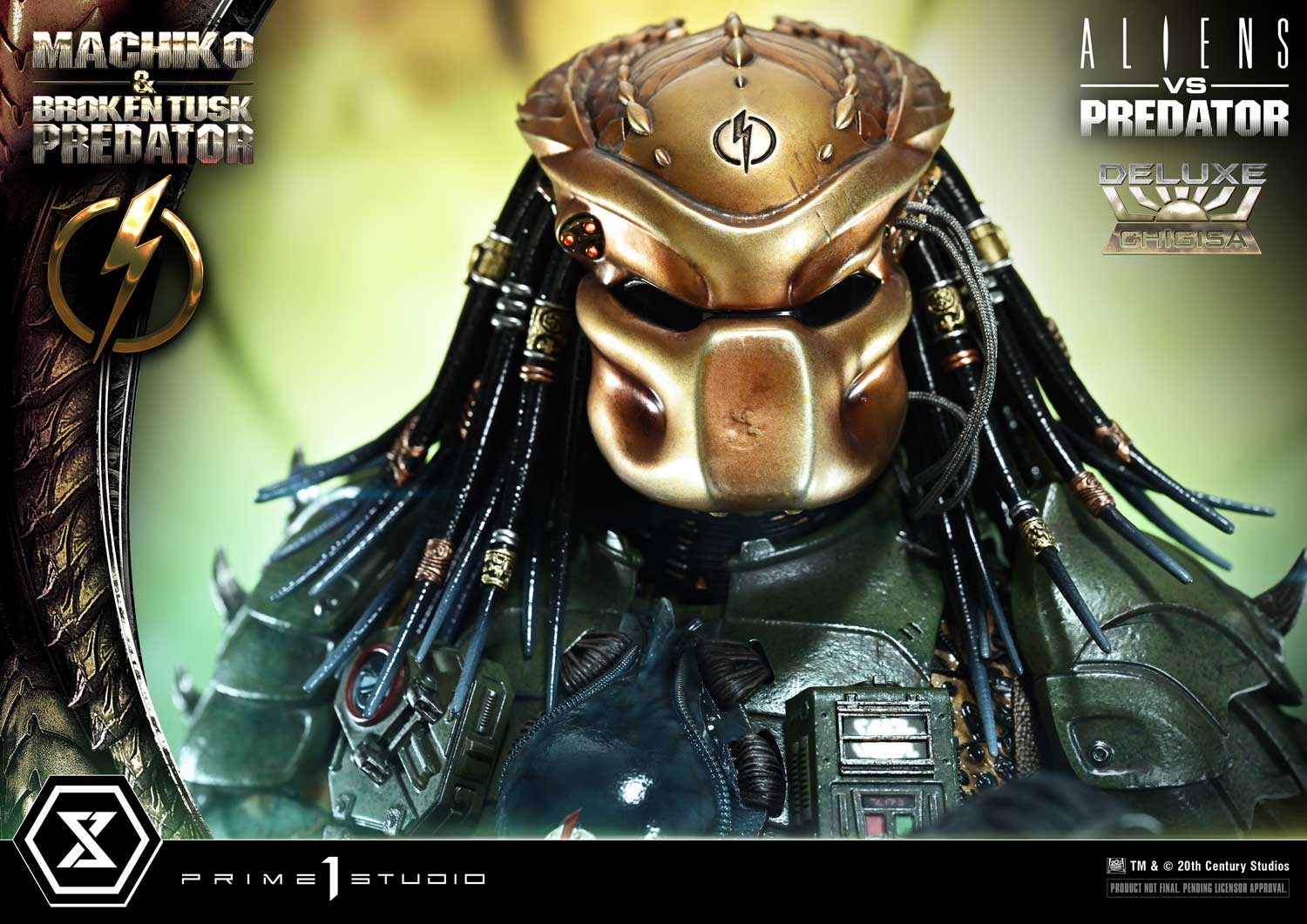 Aliens vs. Predator Ultimate Premium Masterline Machiko & Broken Tusk Predator (Deluxe Ver.) 1/4 Scale Statue Gallery Image 11