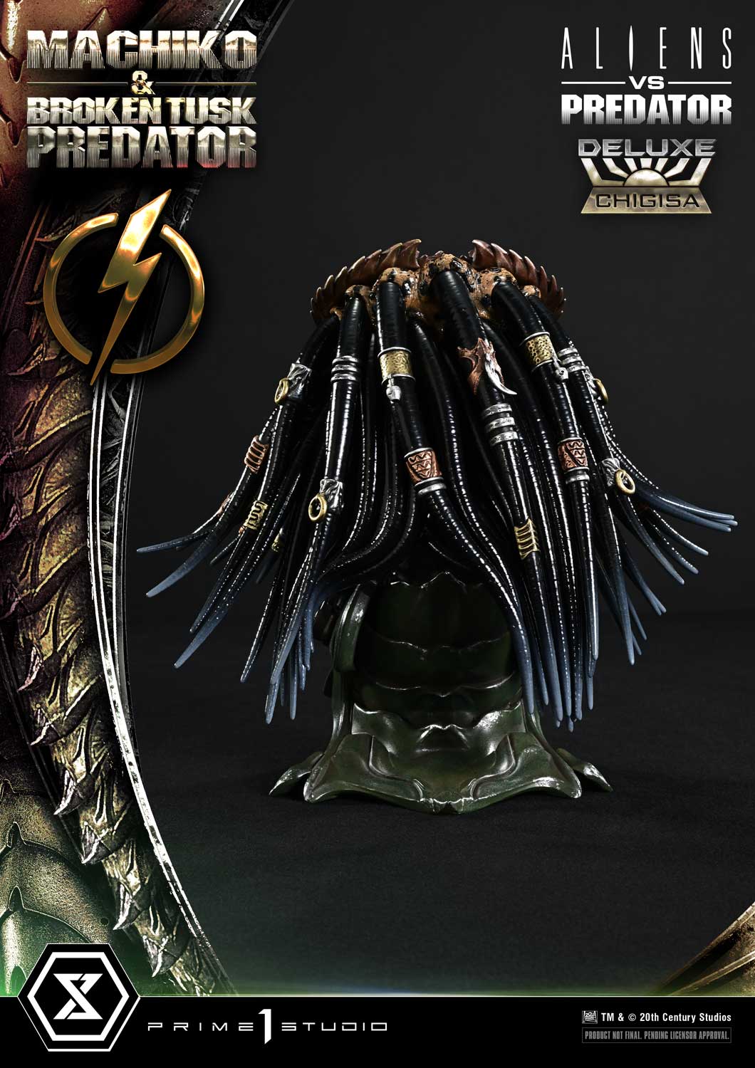Aliens vs. Predator Ultimate Premium Masterline Machiko & Broken Tusk Predator (Deluxe Ver.) 1/4 Scale Statue Gallery Image 69