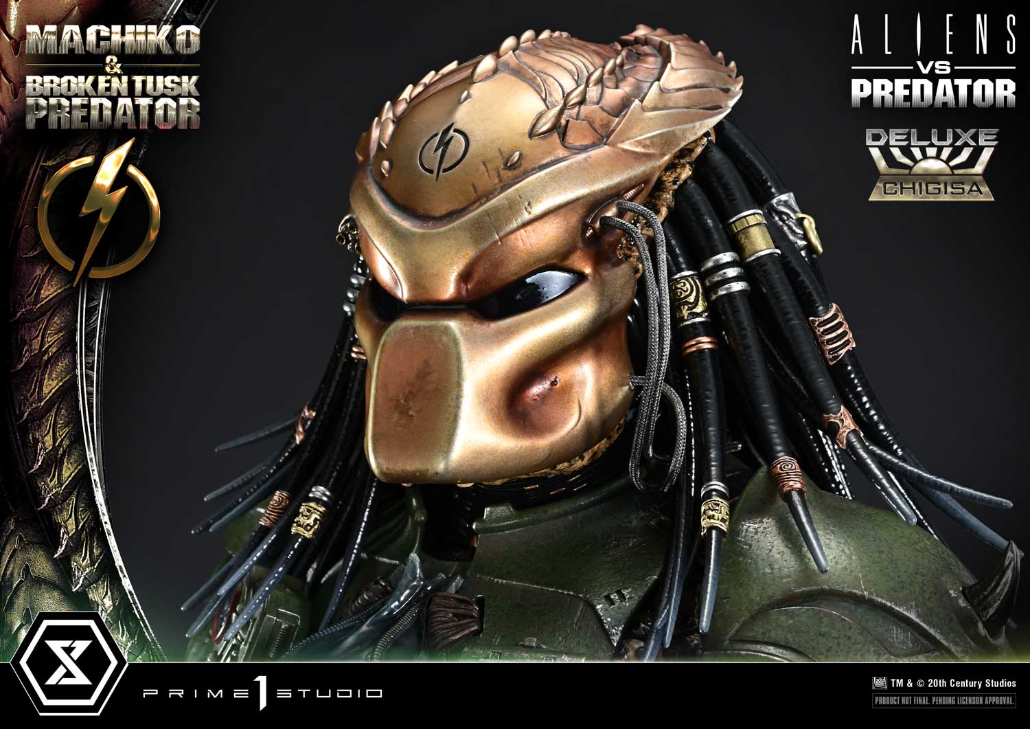 Aliens vs. Predator Ultimate Premium Masterline Machiko & Broken Tusk Predator (Deluxe Ver.) 1/4 Scale Statue Gallery Image 66