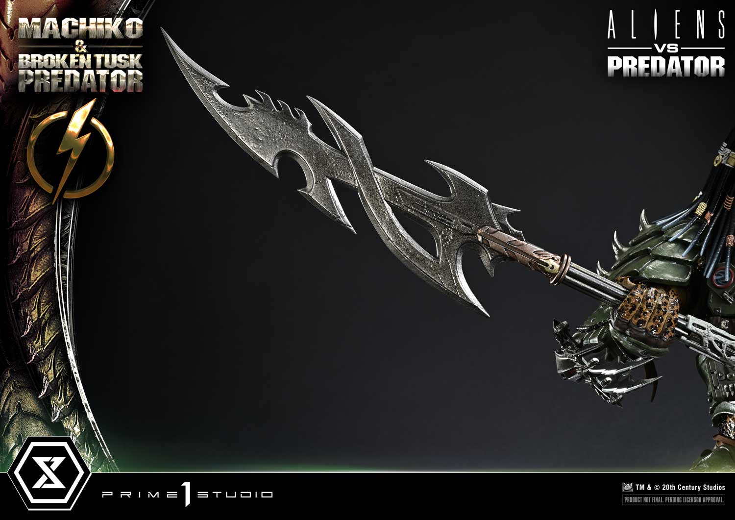 Aliens vs. Predator Ultimate Premium Masterline Machiko & Broken Tusk Predator (Deluxe Ver.) 1/4 Scale Statue Gallery Image 50