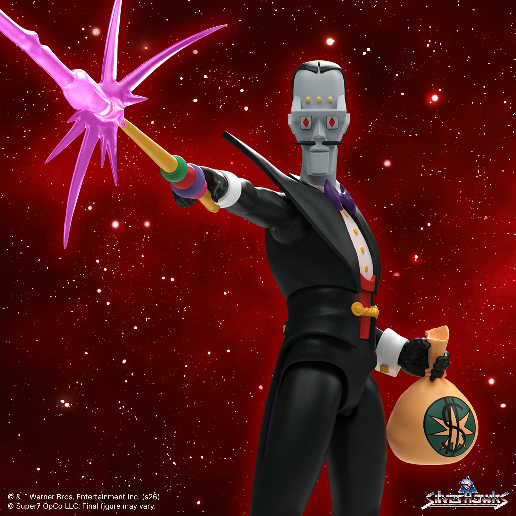 SilverHawks ULTIMATES! Poker-Face (Toon) Action Figure Gallery Image 3