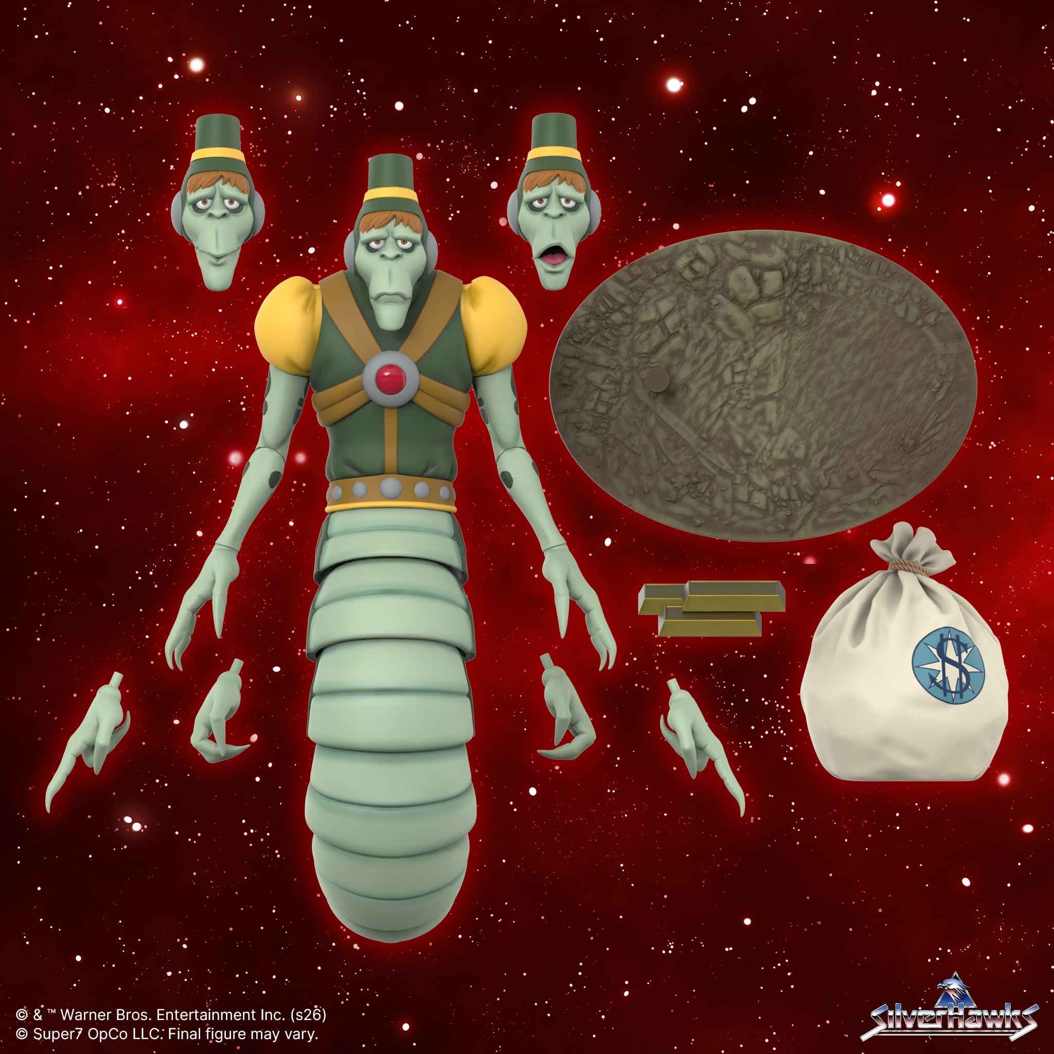 SilverHawks ULTIMATES! Yes-Man (Toon) Action Figure Gallery Image 4