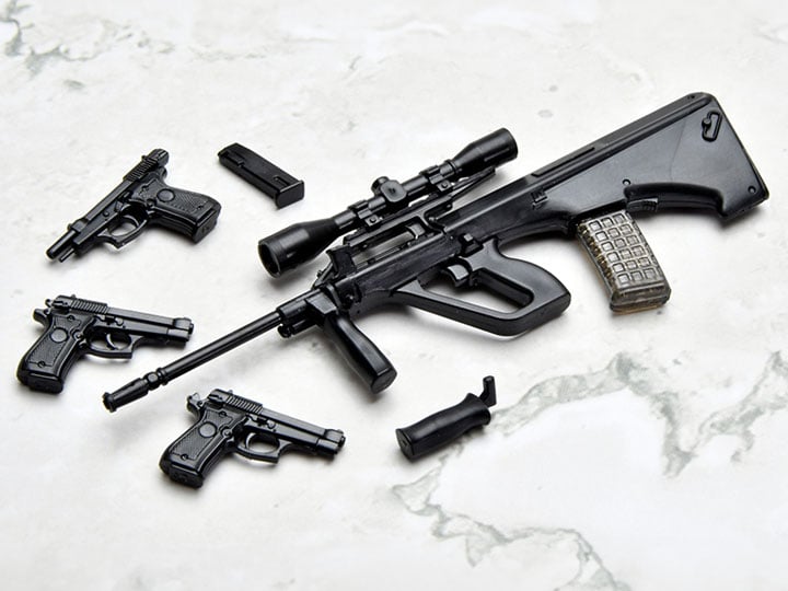 Little Armory x Gunslinger Girl LA-GG04 Angelica AUG M84 Type 1/12 Scale Accessory Set Gallery Image 1
