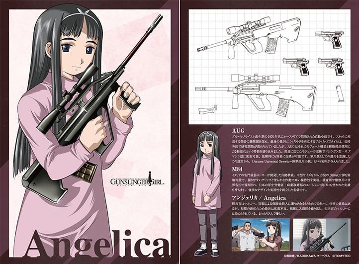 Little Armory x Gunslinger Girl LA-GG04 Angelica AUG M84 Type 1/12 Scale Accessory Set Gallery Image 13