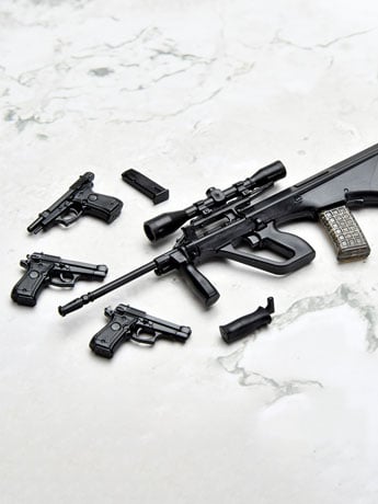 Image of Little Armory x Gunslinger Girl LA-GG04 Angelica AUG M84 Type 1/12 Scale Accessory Set