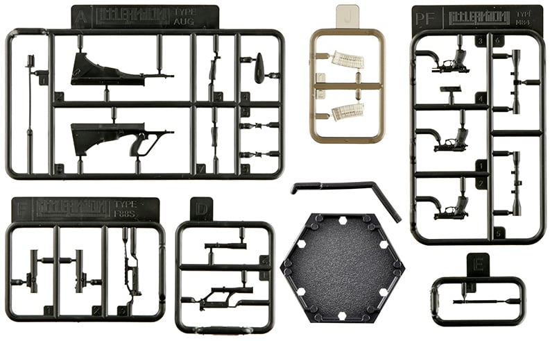 Little Armory x Gunslinger Girl LA-GG04 Angelica AUG M84 Type 1/12 Scale Accessory Set Gallery Image 9