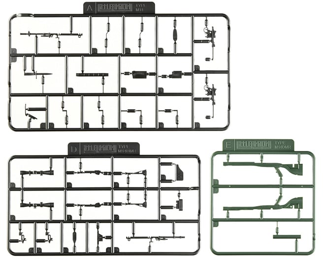 Little Armory LA119 M14 DMR Type 1/12 Scale Accessory Set Gallery Image 11