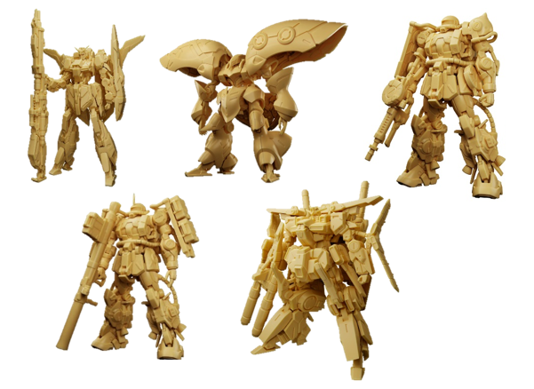 Mobile Suit Gundam Artifact Best Selection Complete Set of 10 Model Kits Gallery Image 3