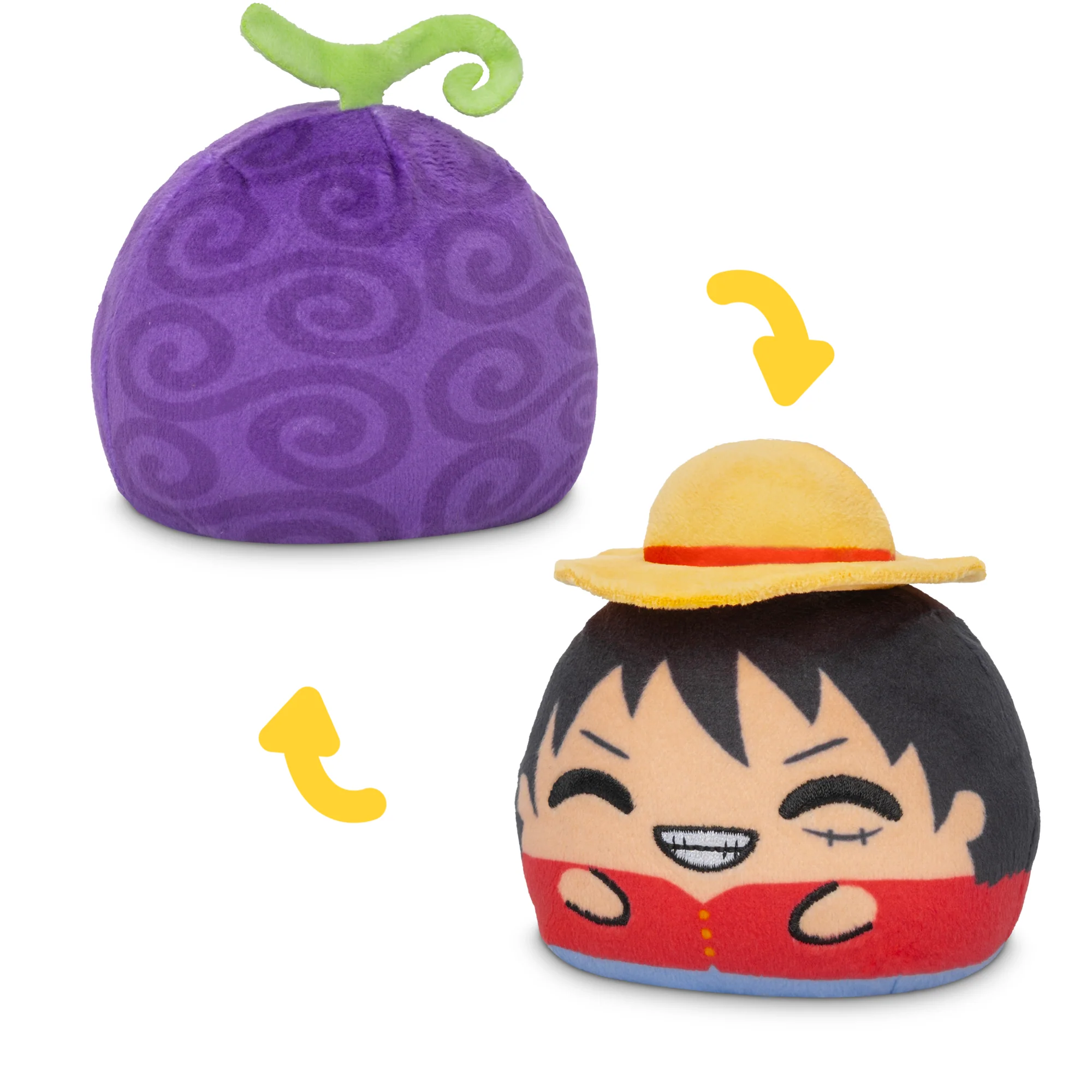 One Piece Box of 12 Random Reversible 3" Plushies Gallery Image 4